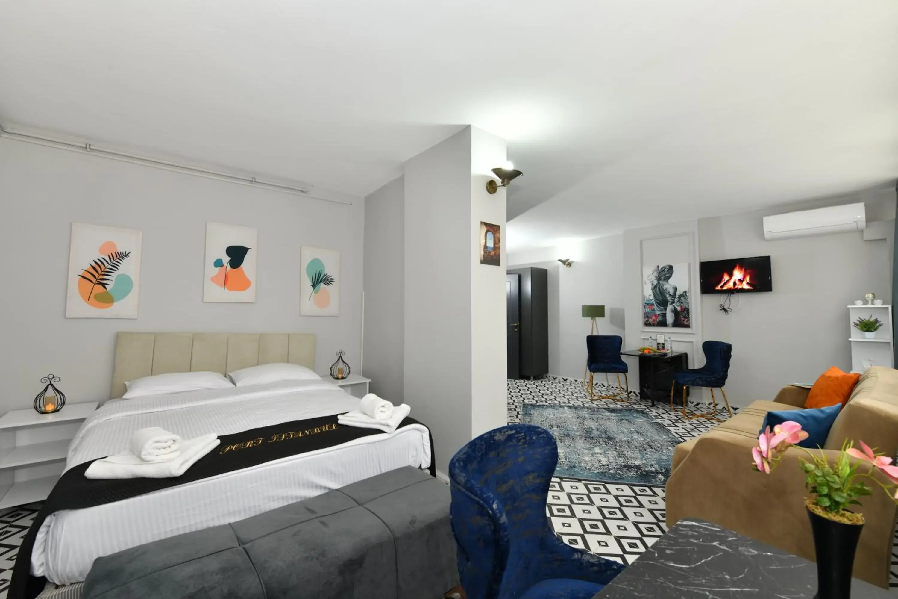 Living room in İstanbul Port Hotel Living room in İstanbul Port Hotel