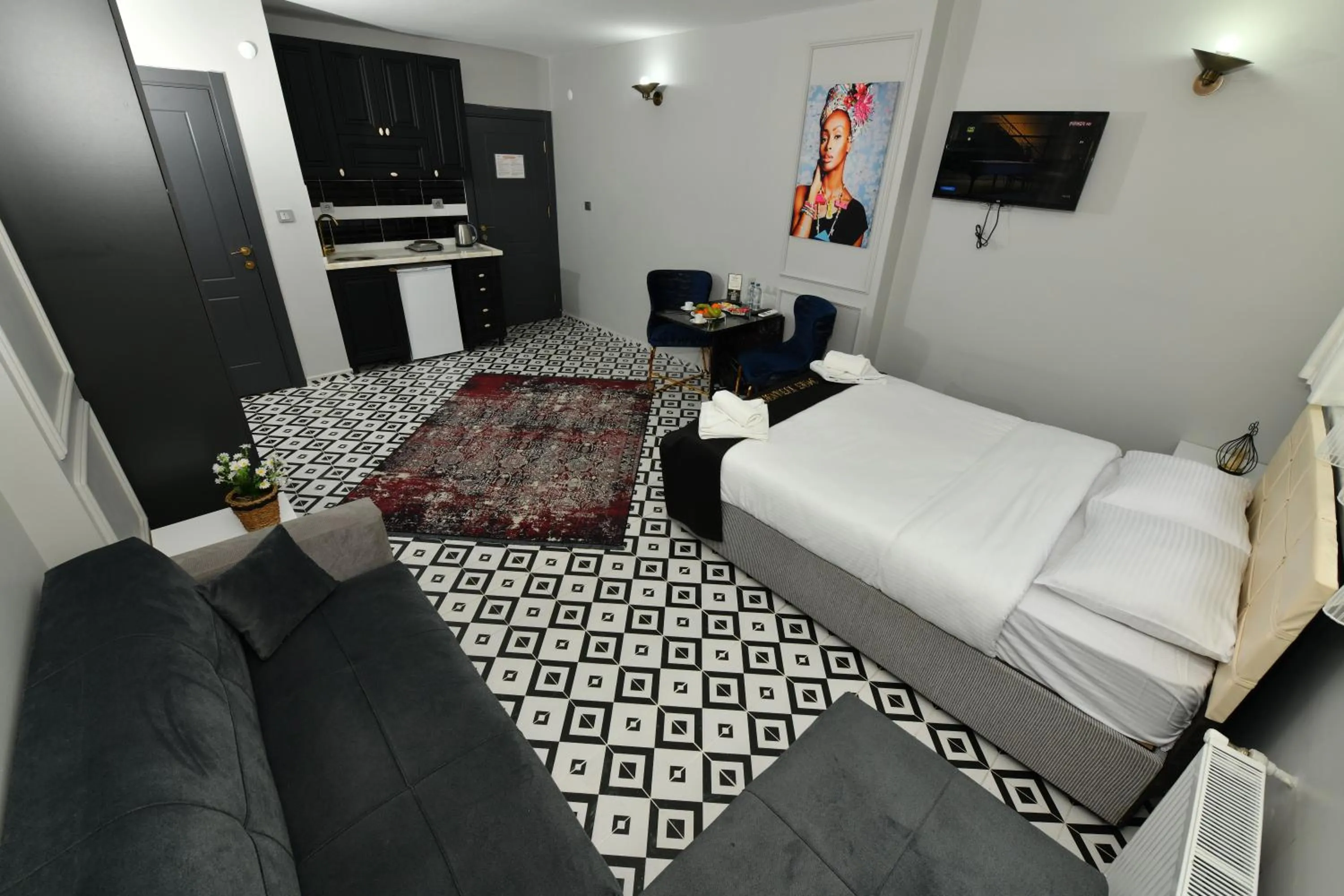 Bed in İstanbul Port Hotel