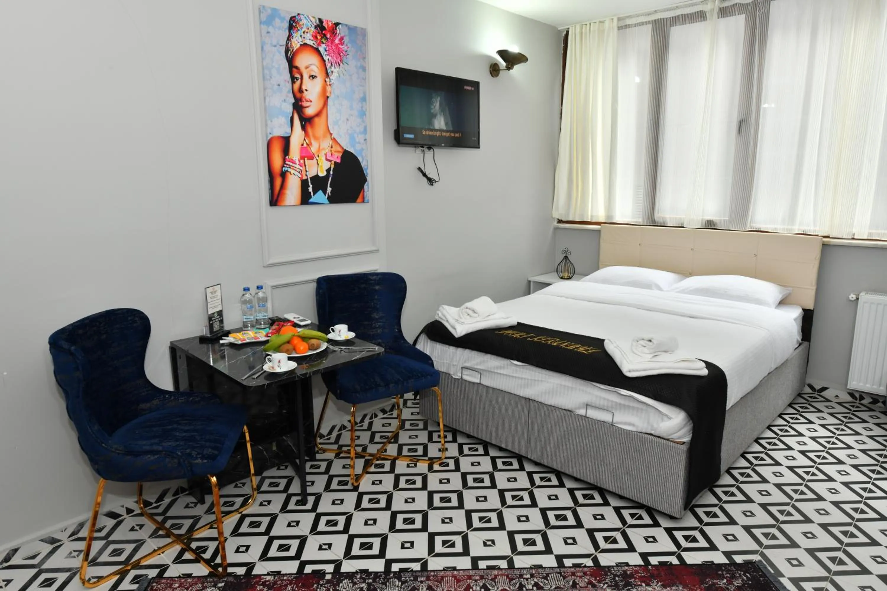 Bed in İstanbul Port Hotel