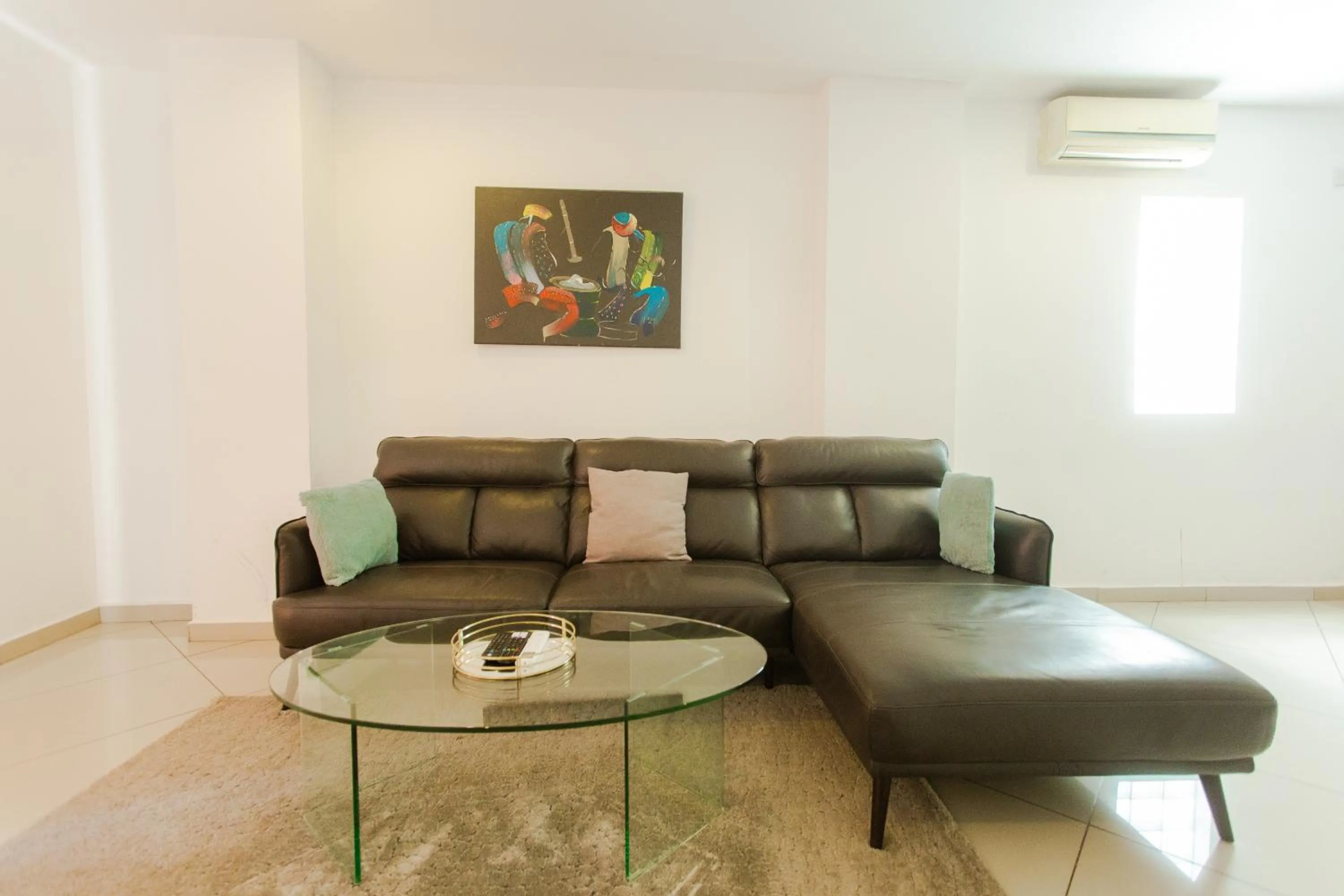 Living room in Accra Luxury Apartments at Clifton Place