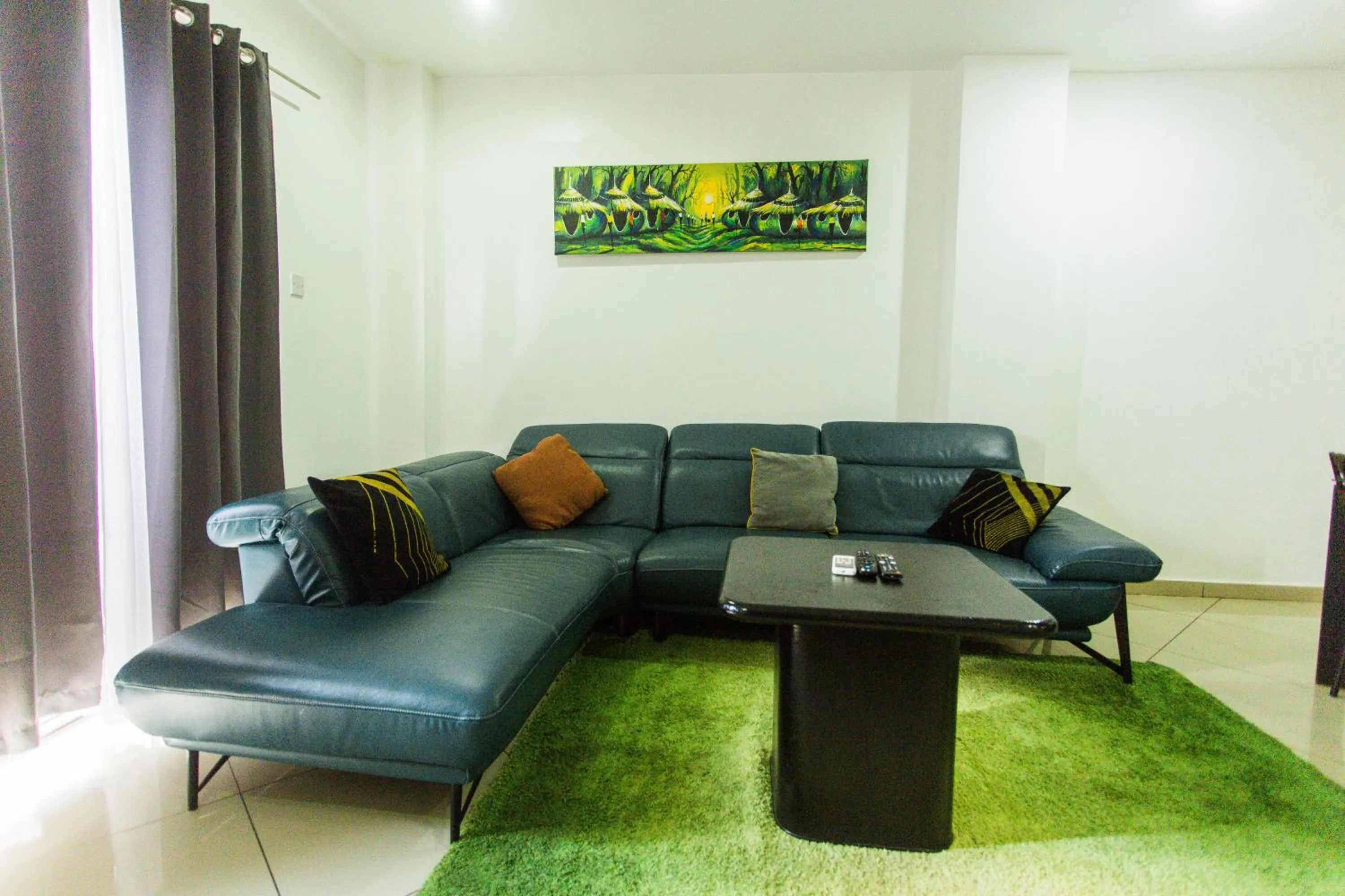 Living room in Accra Luxury Apartments at Clifton Place