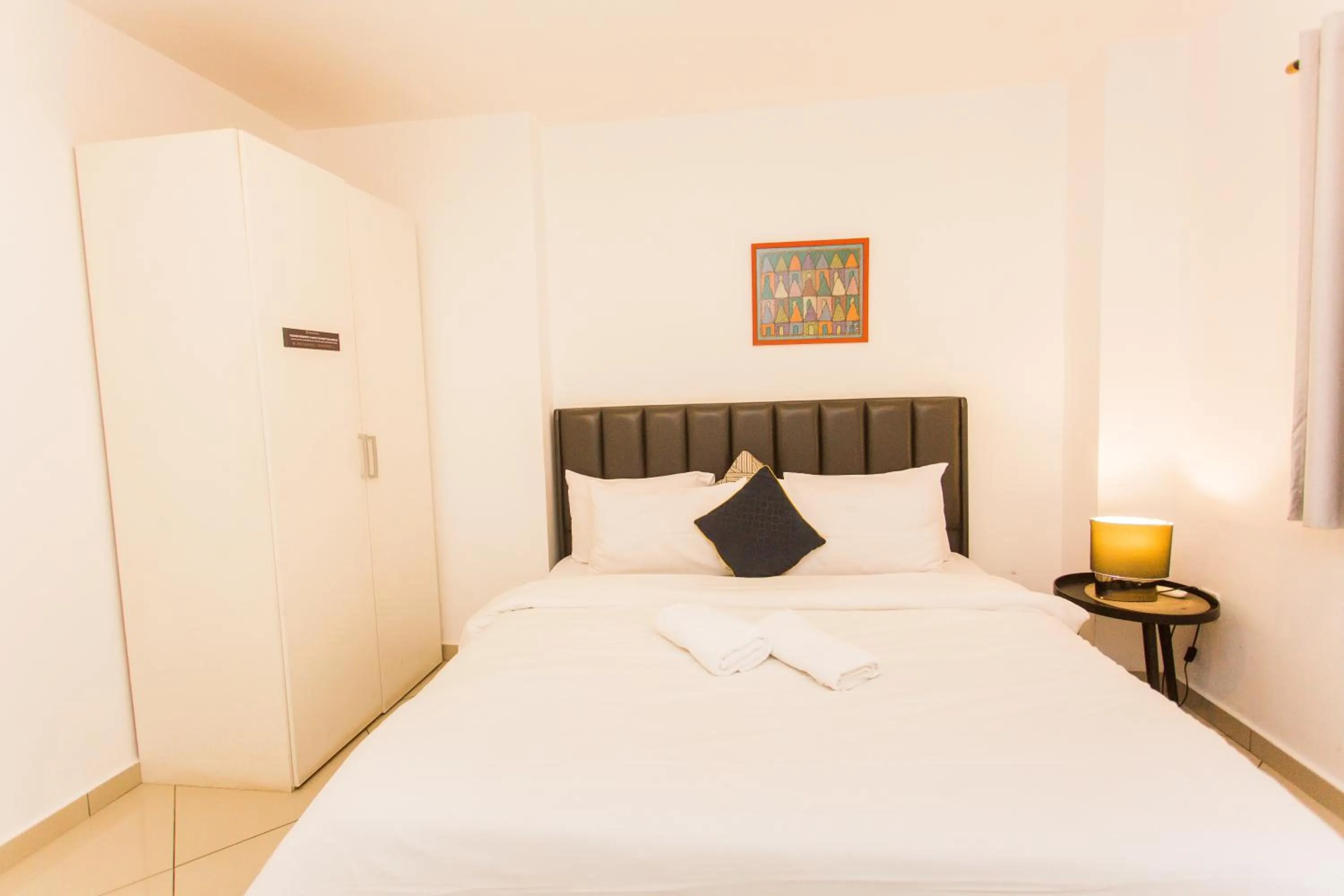 Bedroom, Bed in Accra Luxury Apartments at Clifton Place