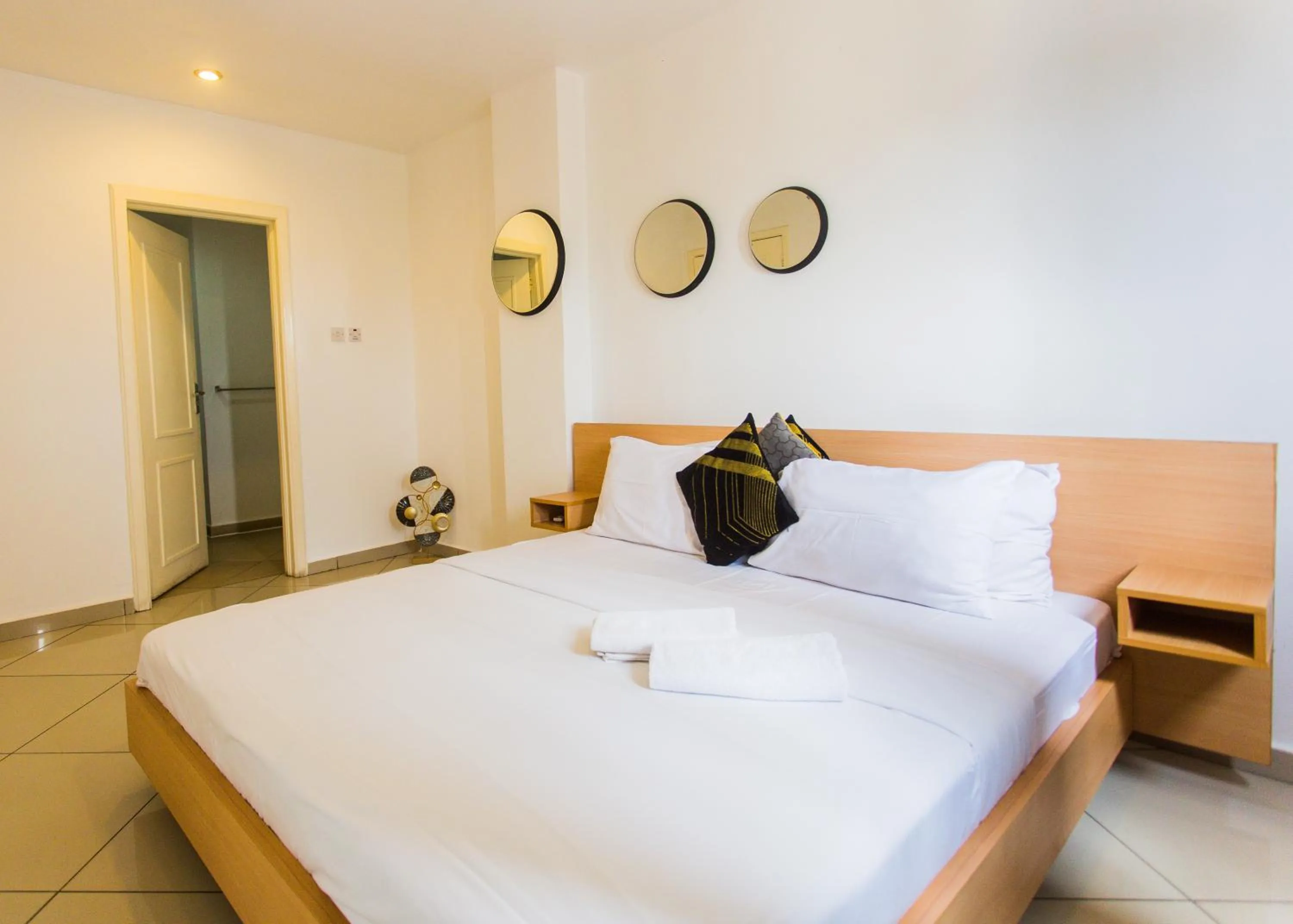 Bedroom, Bed in Accra Luxury Apartments at Clifton Place