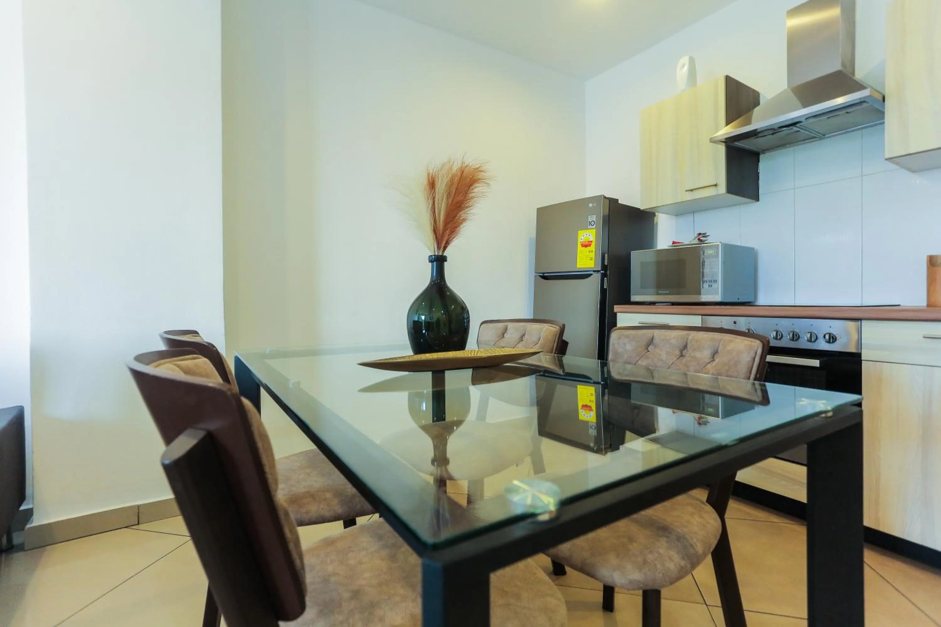 Dining area in Accra Luxury Apartments at Clifton Place