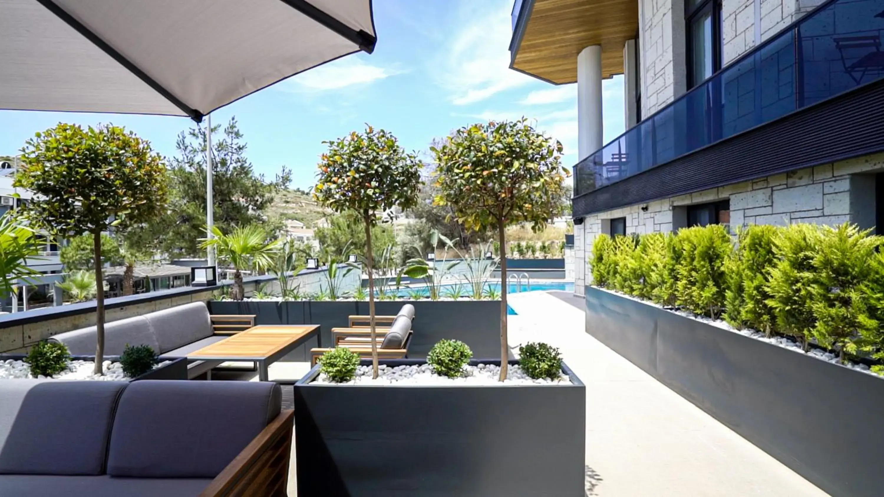Swimming pool in Ayayorgi Homes Swimming pool in Ayayorgi Homes