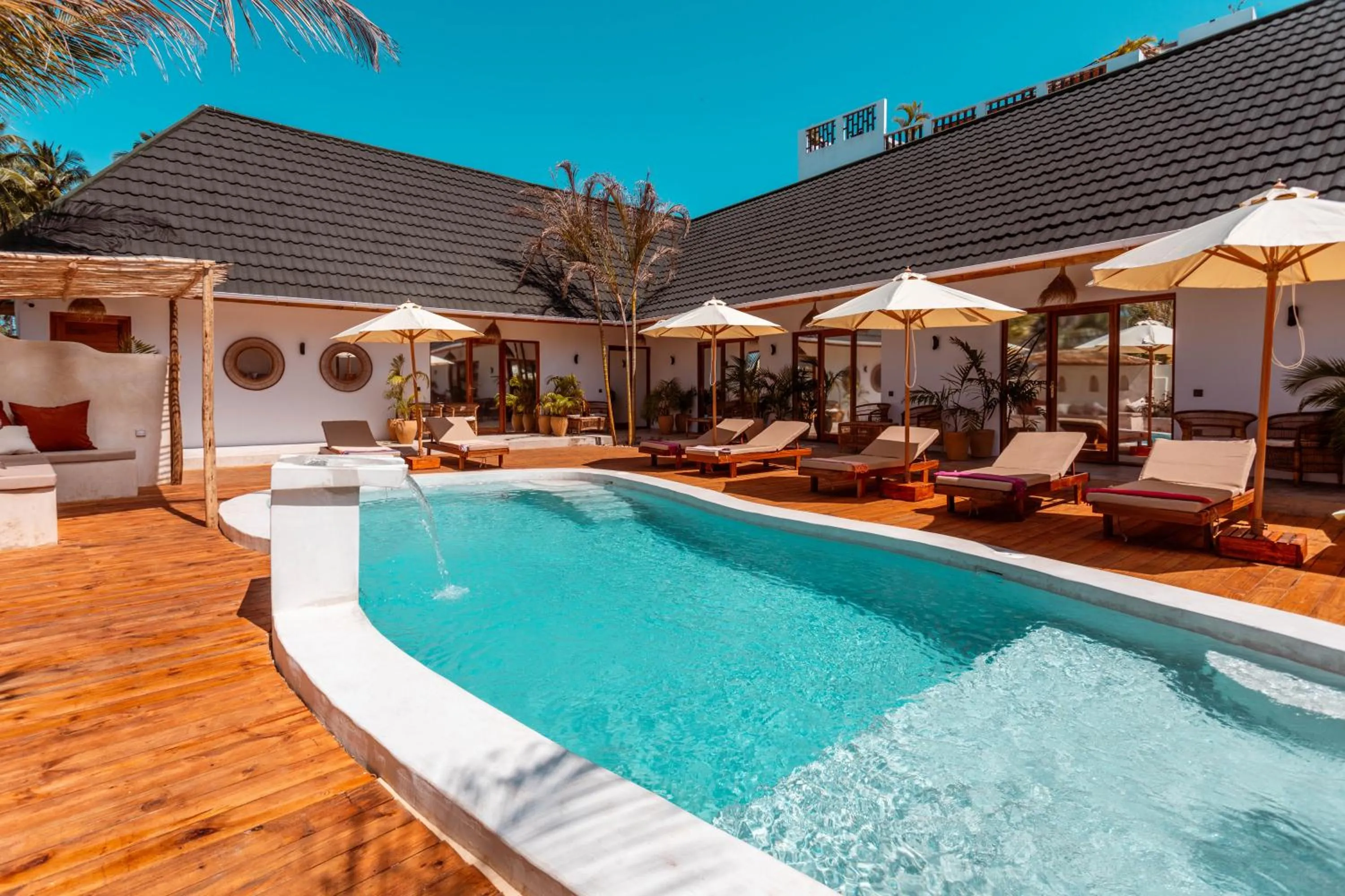 Patio in Casa Ananda Boutique Hotel