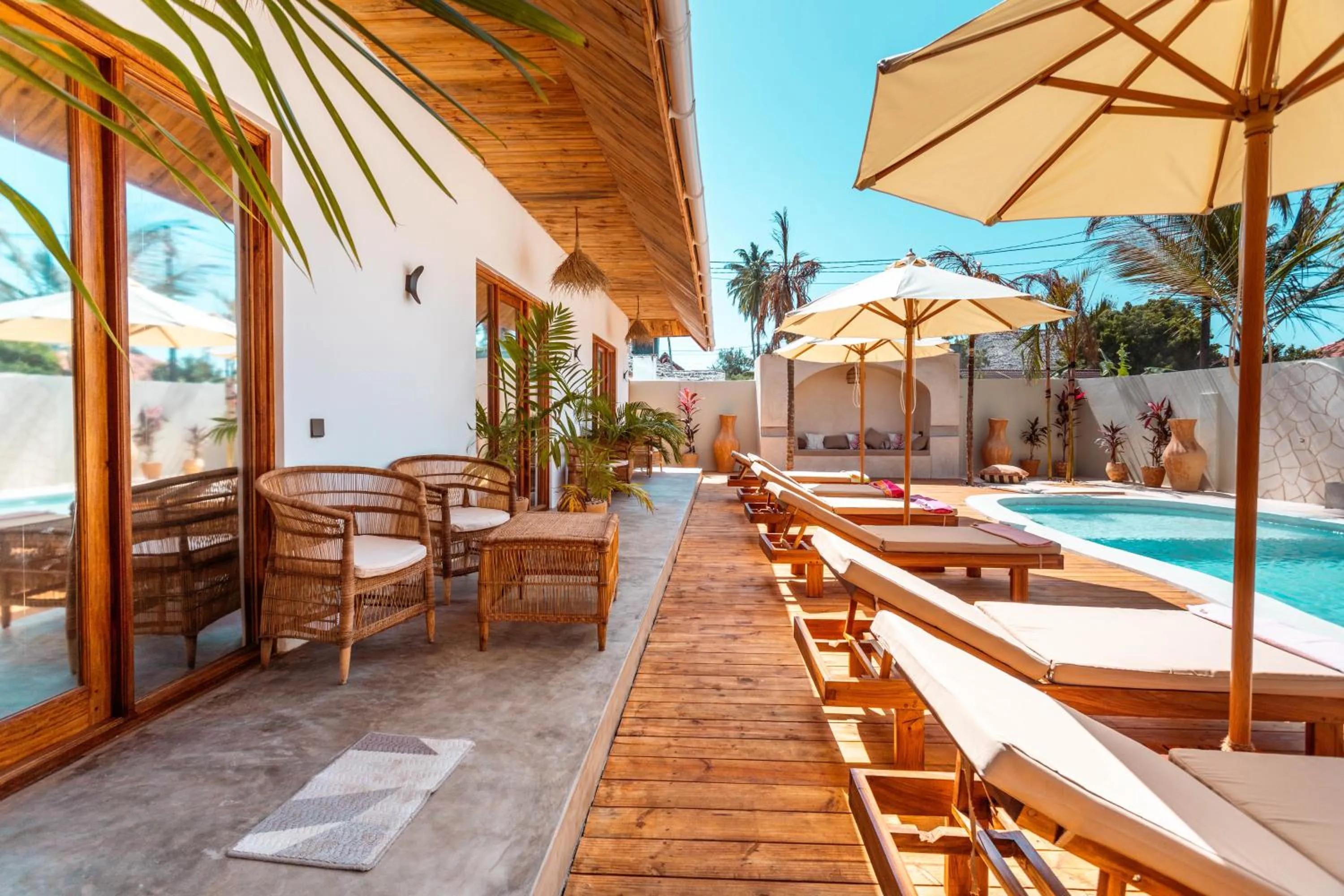 Balcony/Terrace in Casa Ananda Boutique Hotel