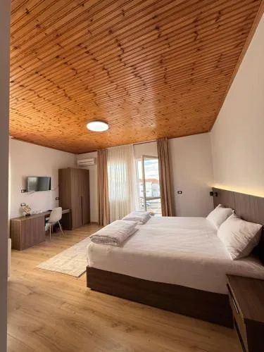 Bed in Hotel Aleks