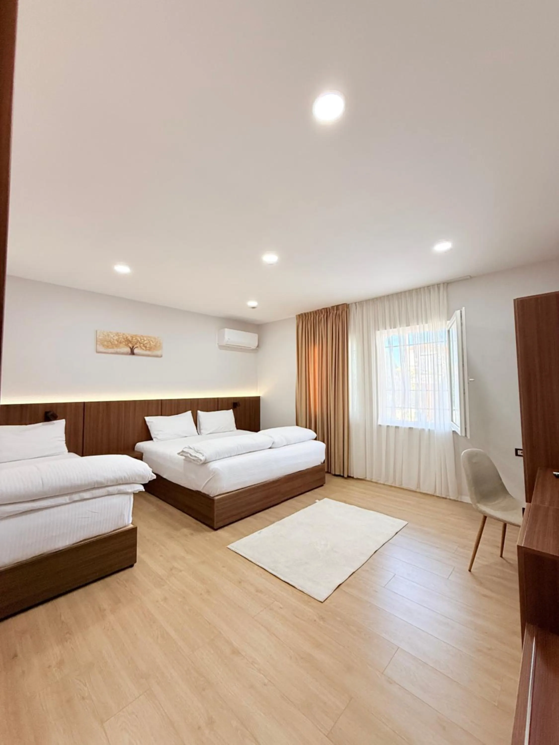 Bed in Hotel Aleks
