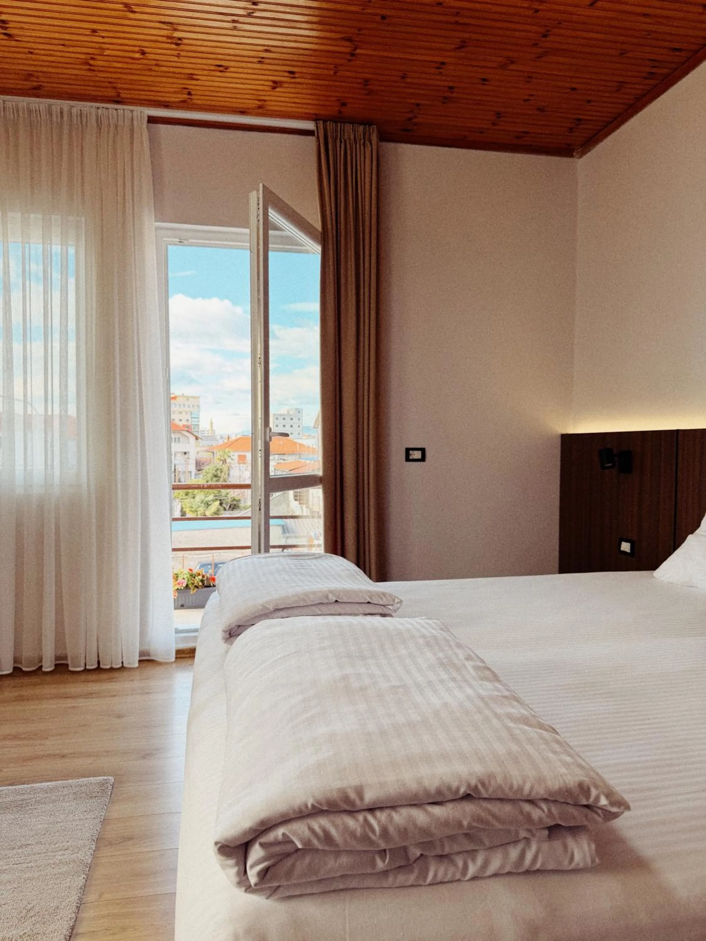 Bed in Hotel Aleks