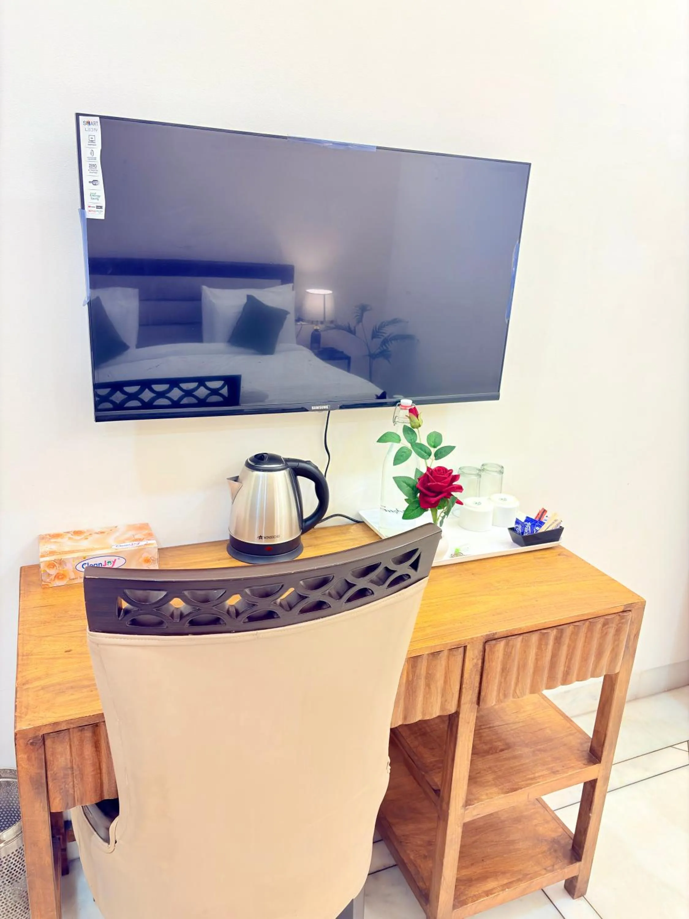 TV and multimedia in Gulmohar Residency, Hauz Khas New Delhi, Couple Friendly