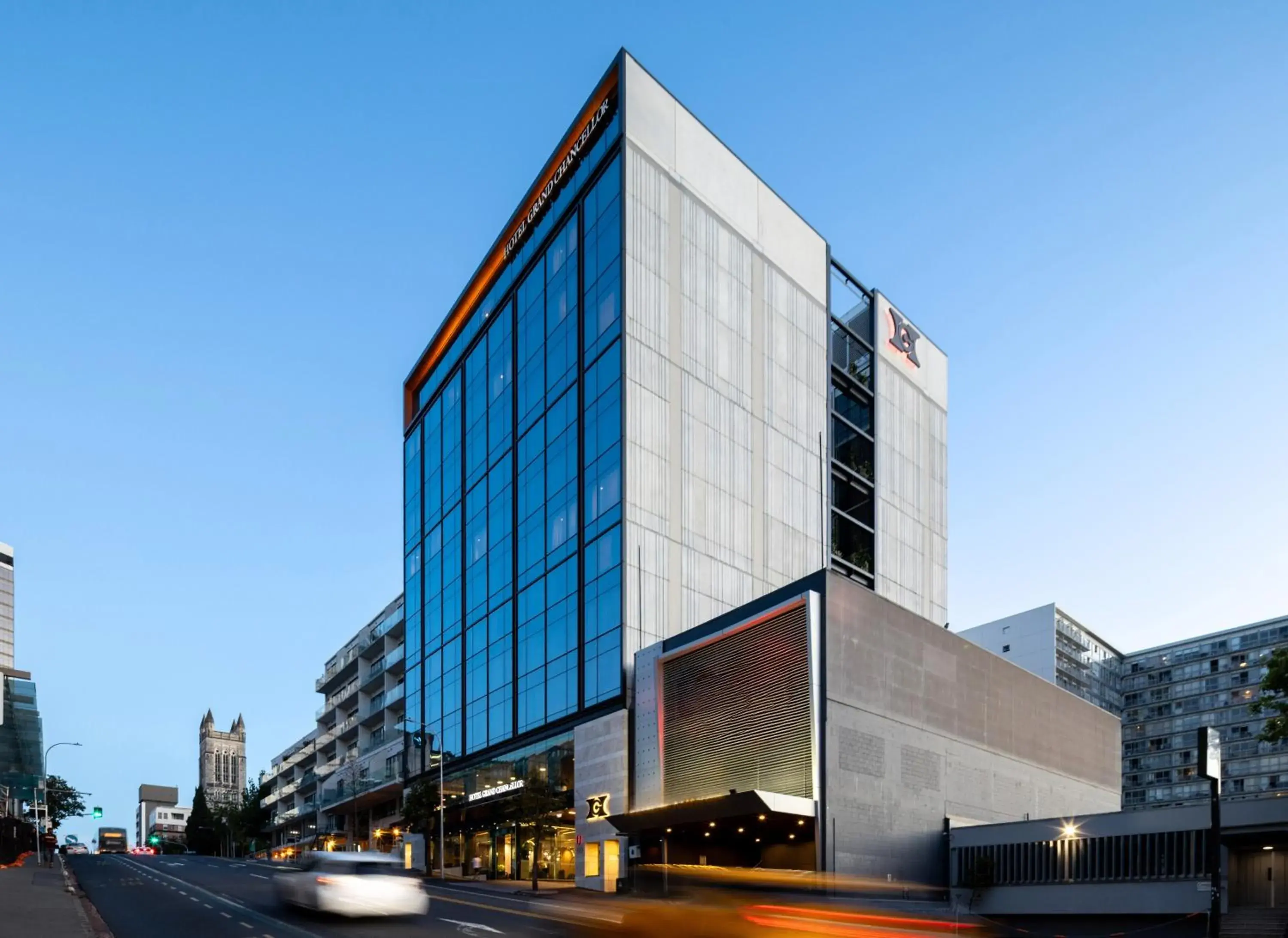 Property building in Hotel Grand Chancellor Auckland Property building in Hotel Grand Chancellor Auckland