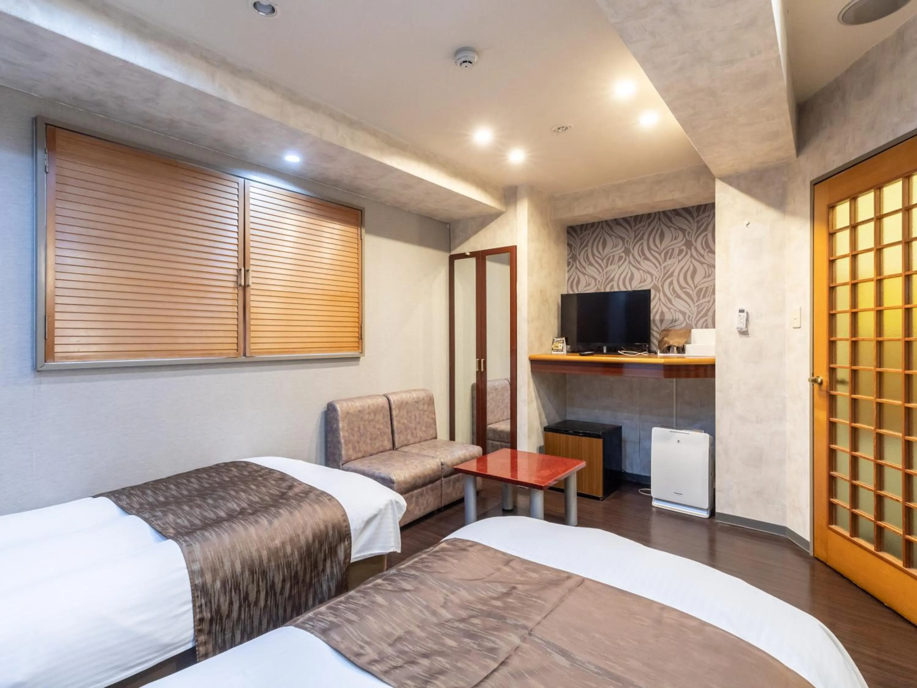 Smoking - single occupancy - Twin Room in Tabist City Hotel Patio