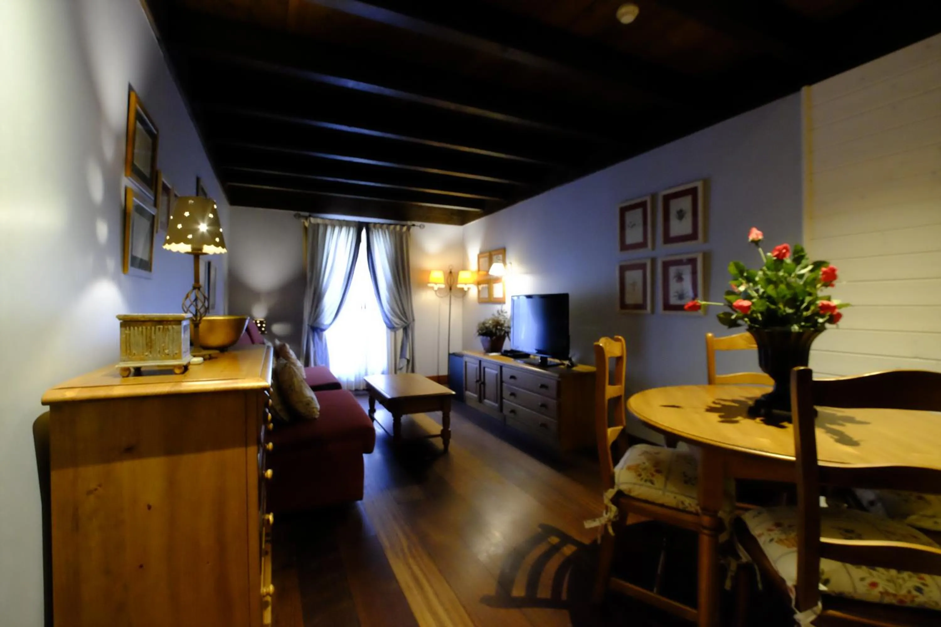 Living room in Hotel Pradas Ordesa