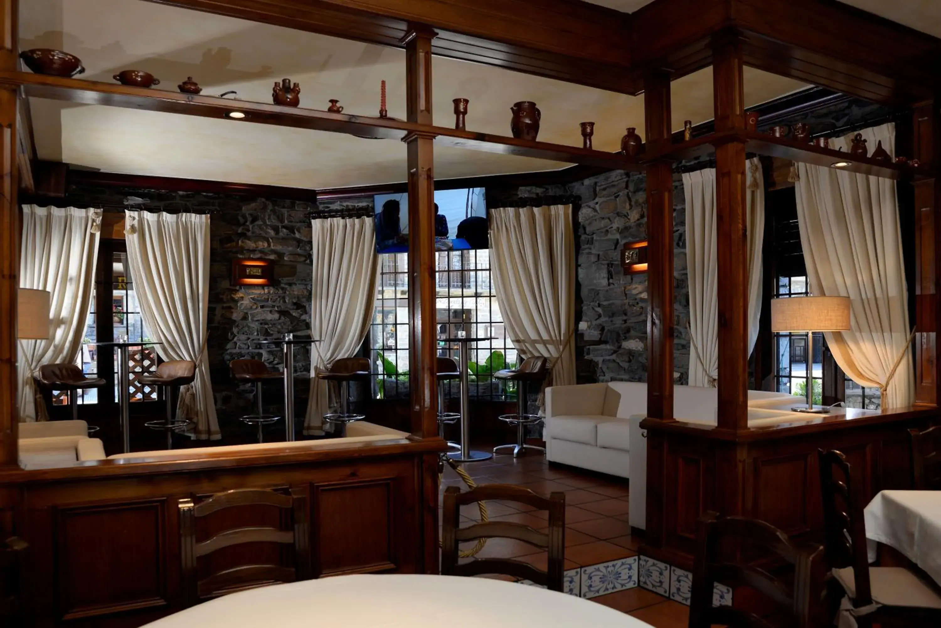 Lobby or reception in Hotel Pradas Ordesa Lobby or reception in Hotel Pradas Ordesa