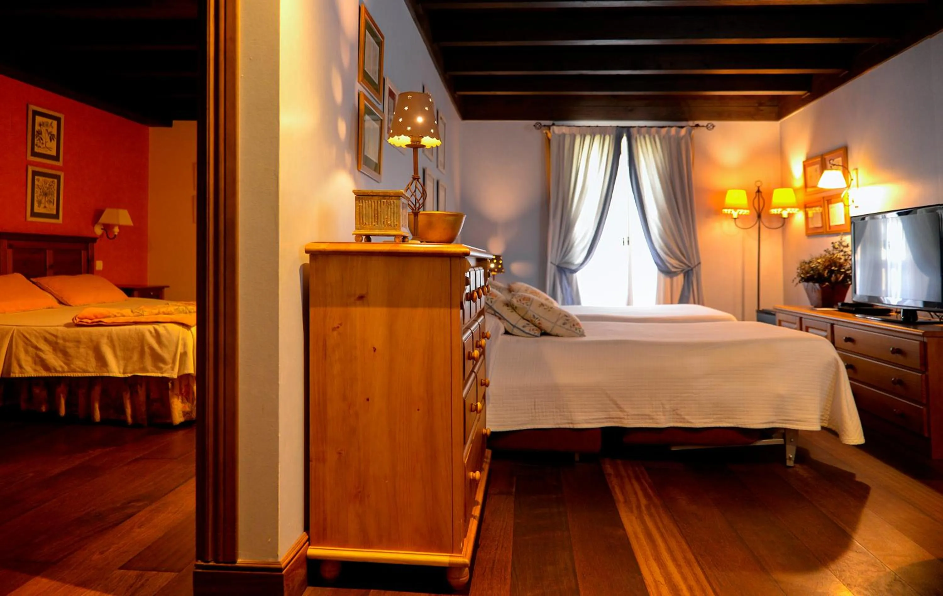 Living room in Hotel Pradas Ordesa