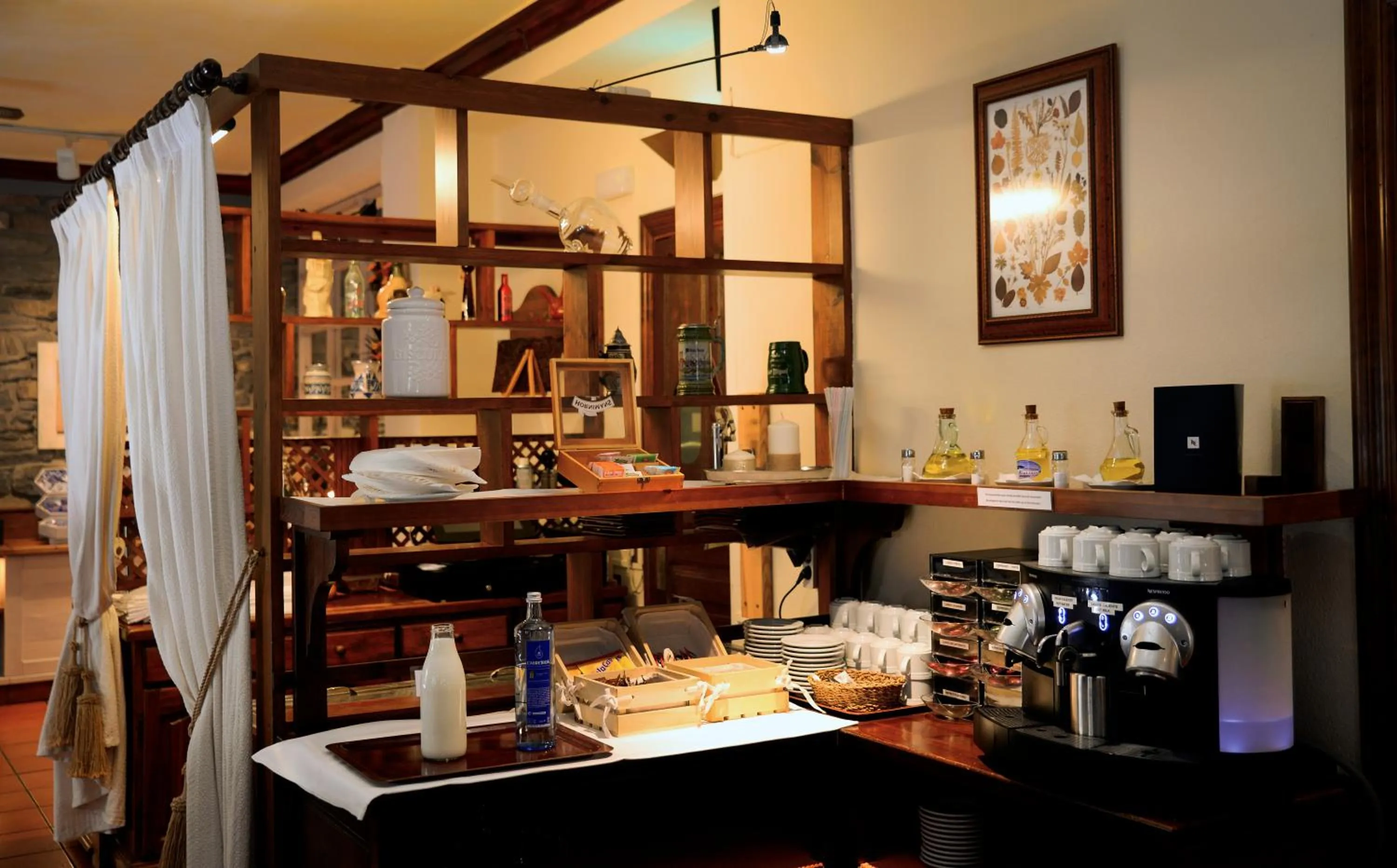 Buffet breakfast in Hotel Pradas Ordesa