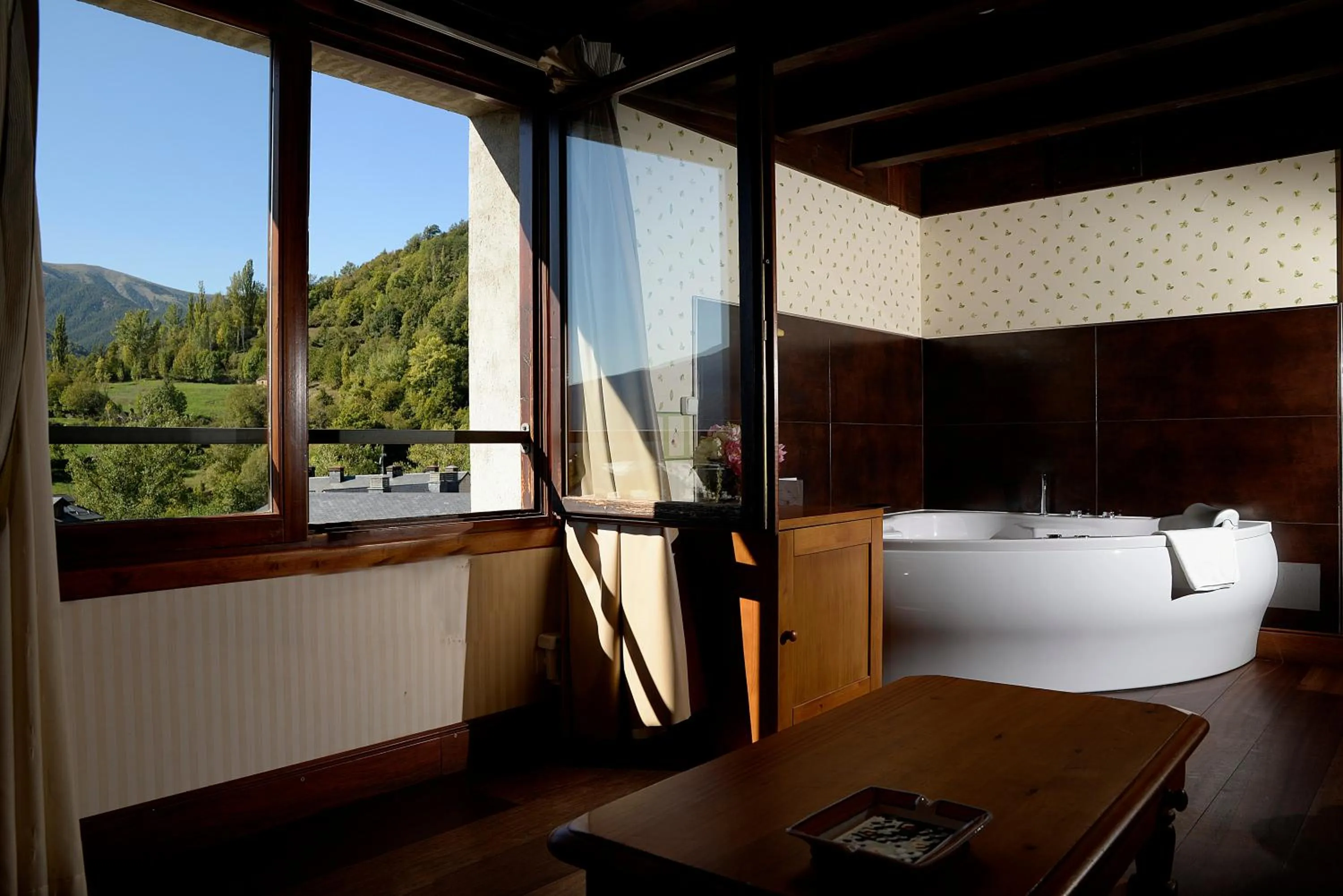 Living room in Hotel Pradas Ordesa