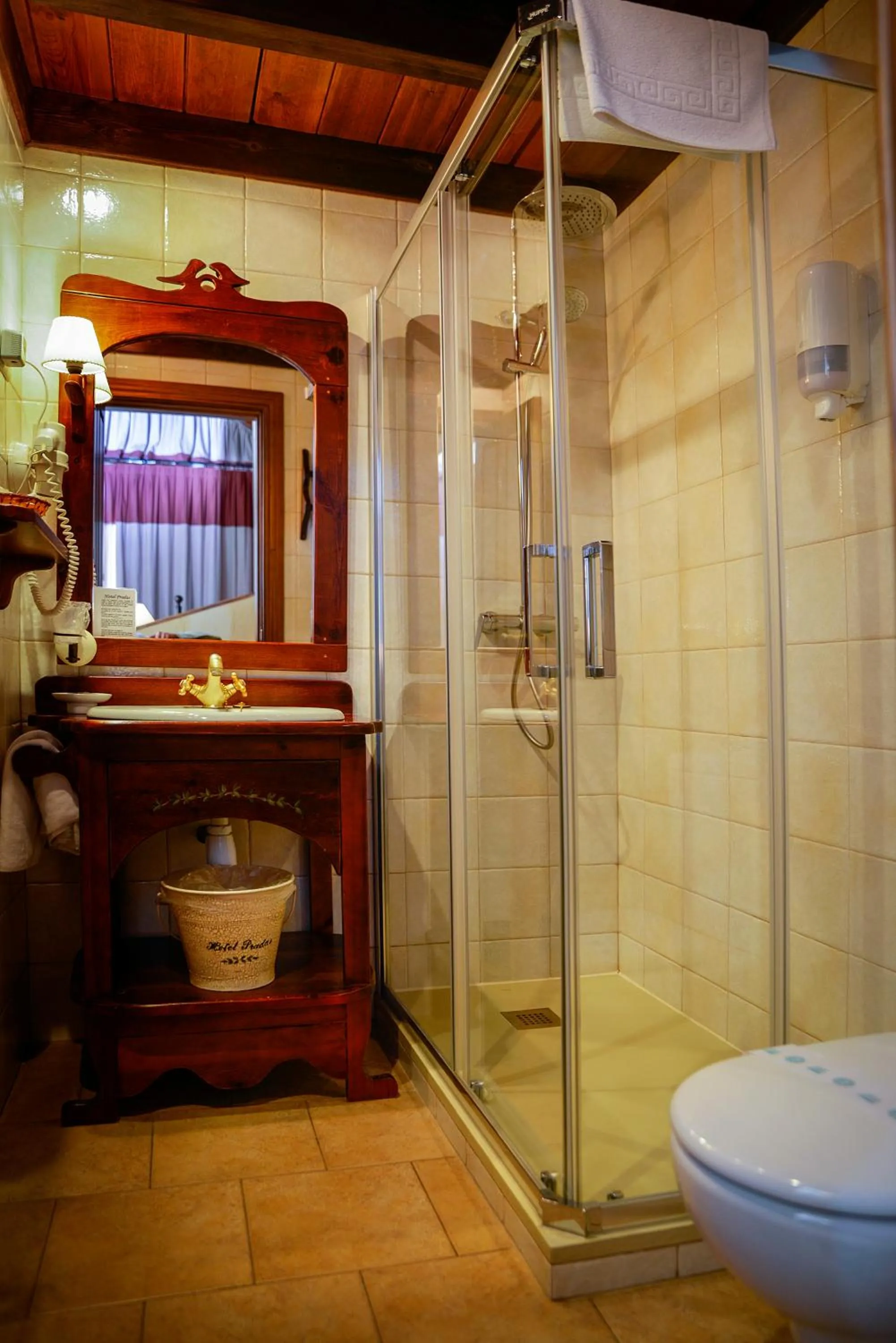 Bathroom in Hotel Pradas Ordesa