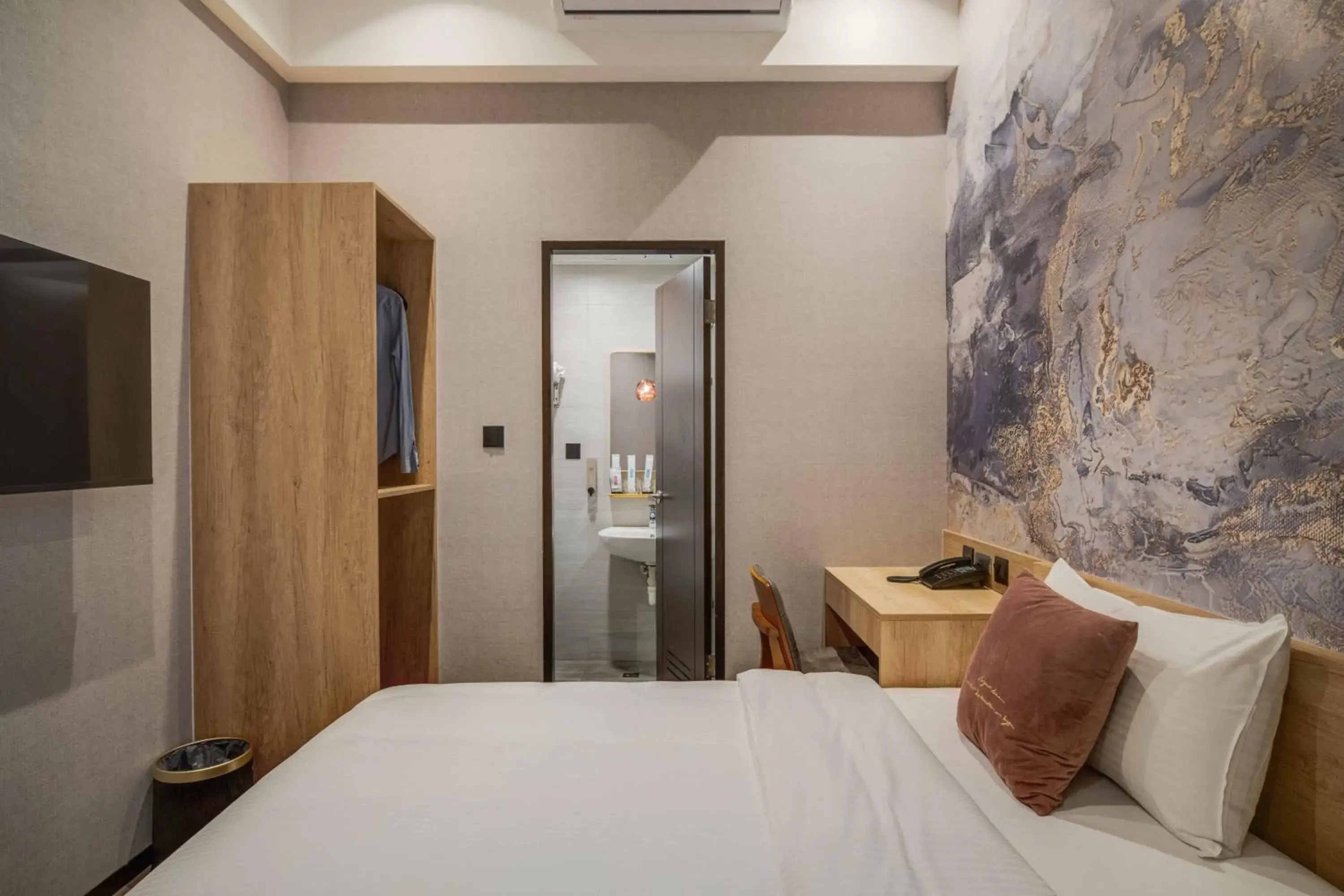 Bed in Fun Stay Inn Chengdu Bed in Fun Stay Inn Chengdu