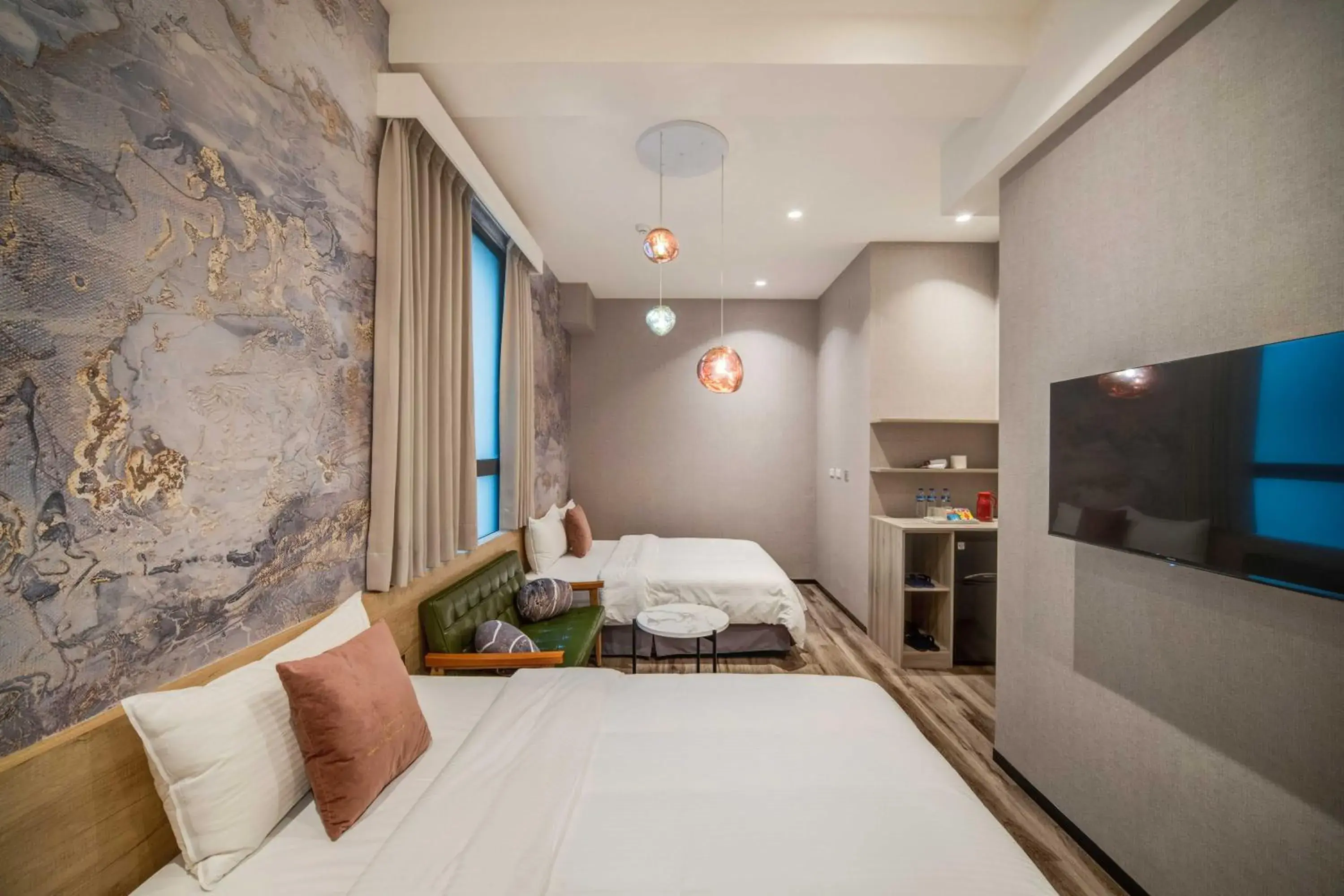 Bed in Fun Stay Inn Chengdu Bed in Fun Stay Inn Chengdu