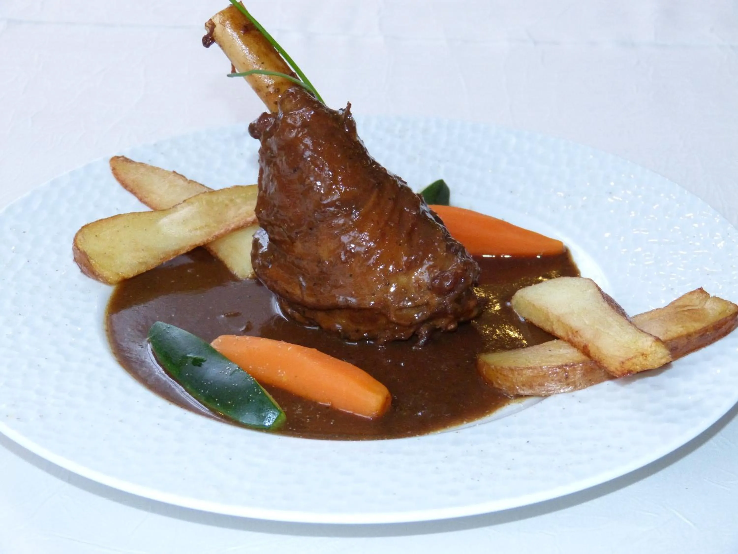 Food close-up in Hôtel Restaurant "Le Relais"