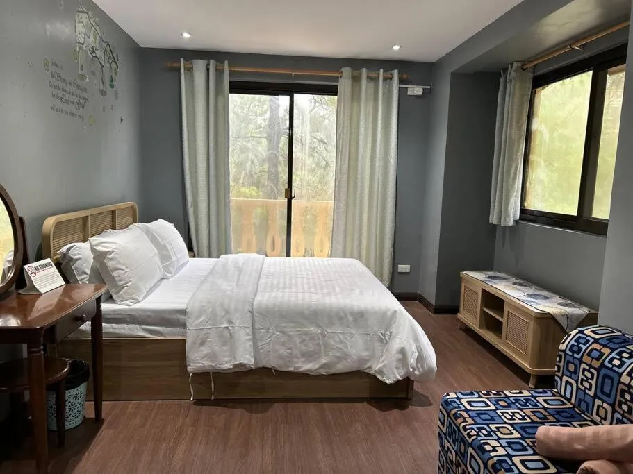 Bed in Crosswinds Resort Quadrille Home