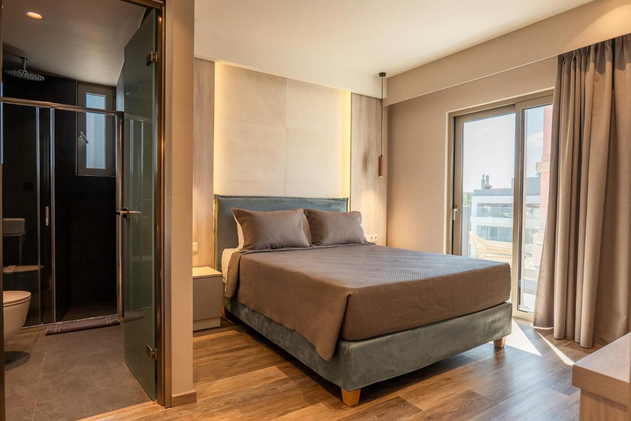 Bed in Wellnest Hotel