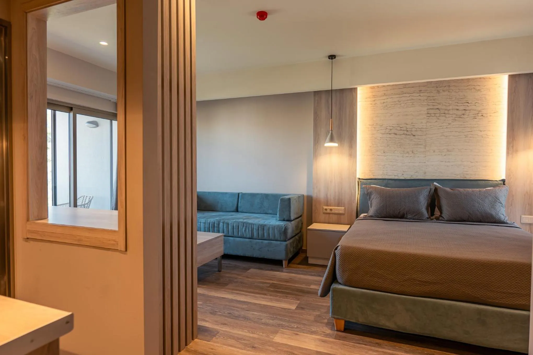 Bed in Wellnest Hotel