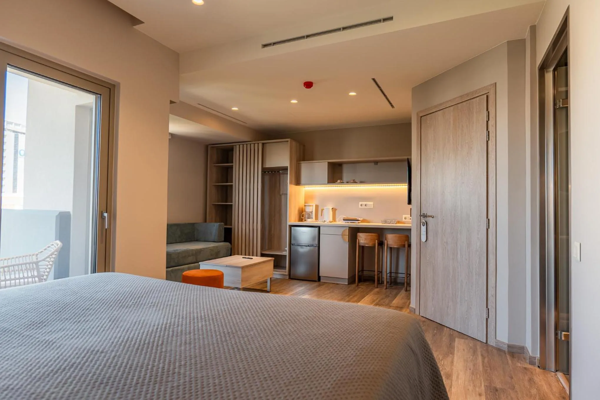 Bed in Wellnest Hotel