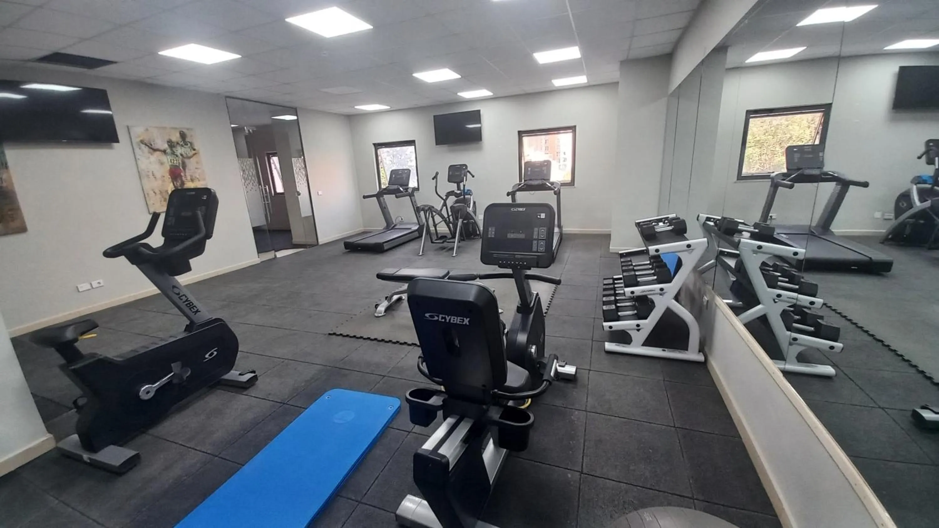 Fitness centre/facilities in Addis Ville Hotel Apartment