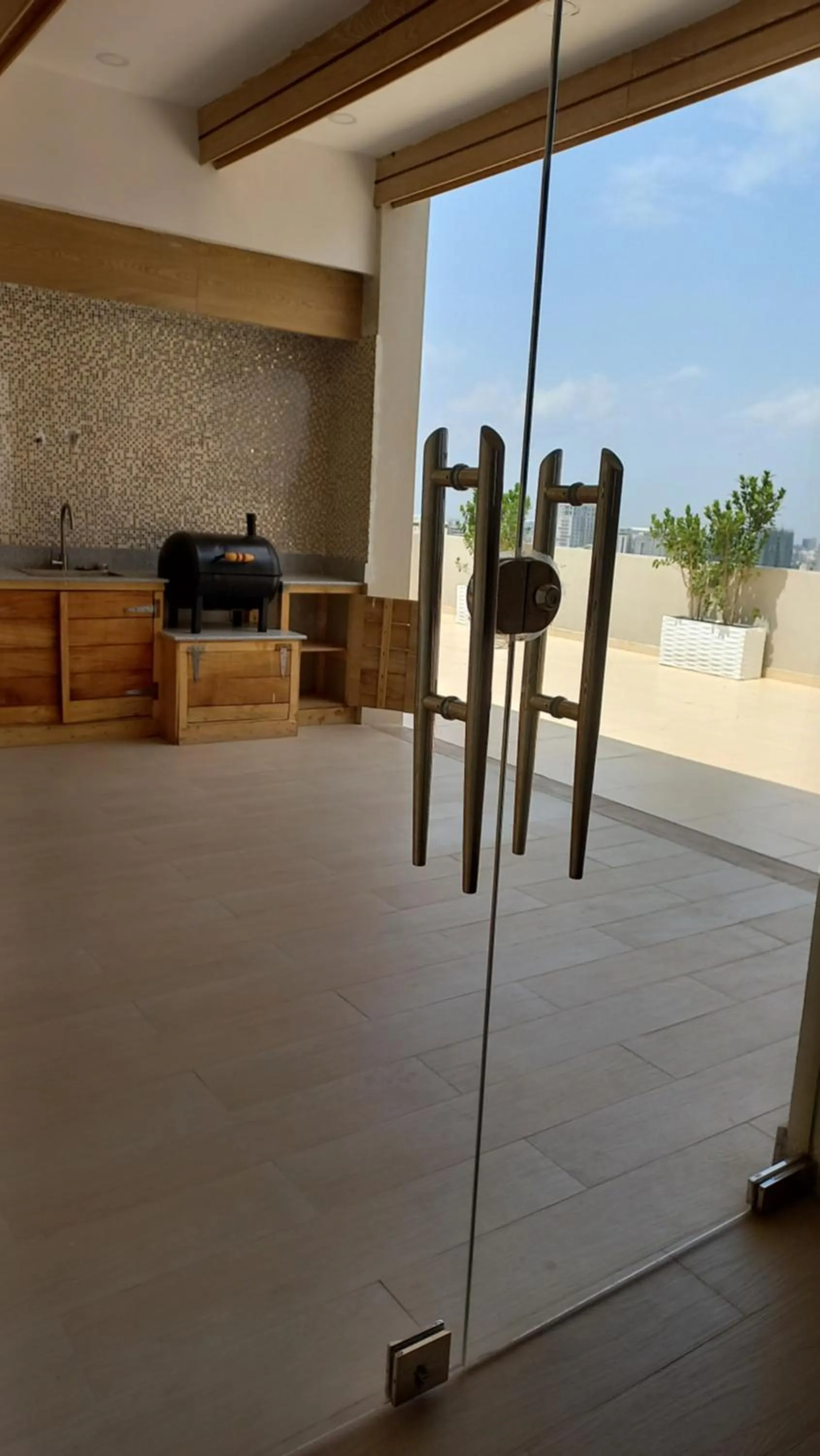 Balcony/Terrace in Addis Ville Hotel Apartment