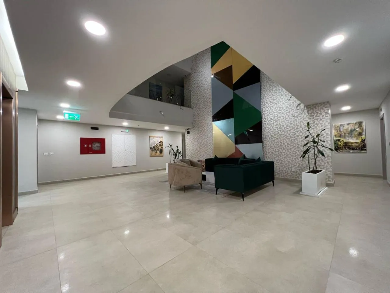 Lobby or reception in Addis Ville Hotel Apartment