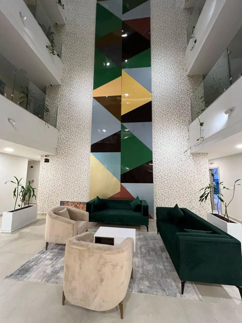 Lobby or reception in Addis Ville Hotel Apartment