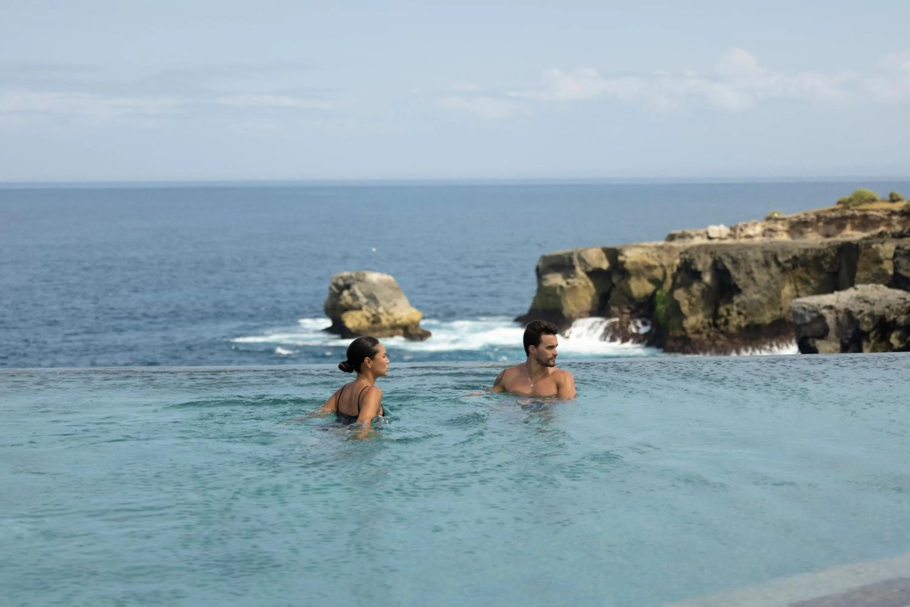Swimming pool in ARNA Suites and Ocean Lounge