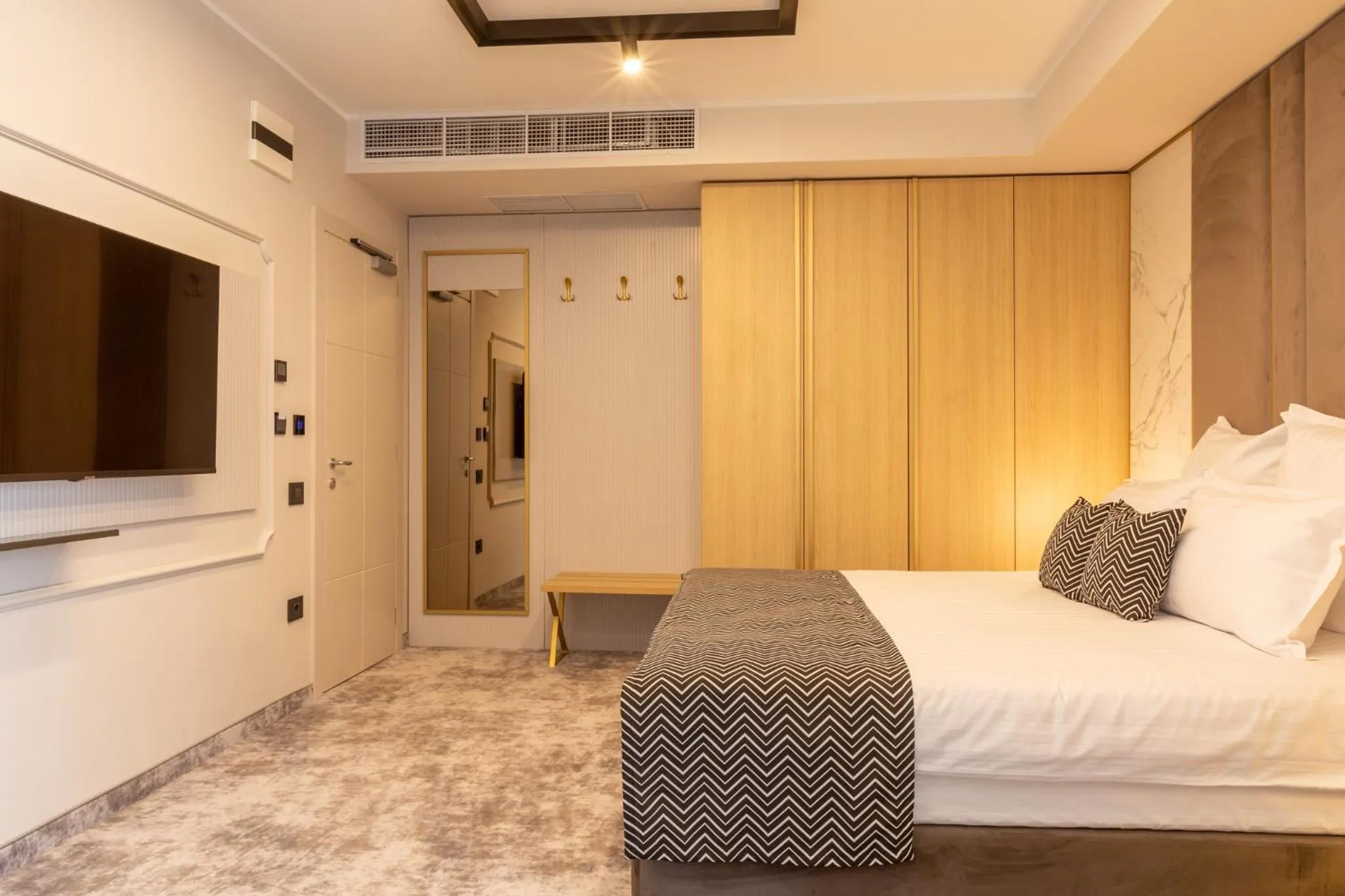 Bed in Hotel Lupa by Bueno