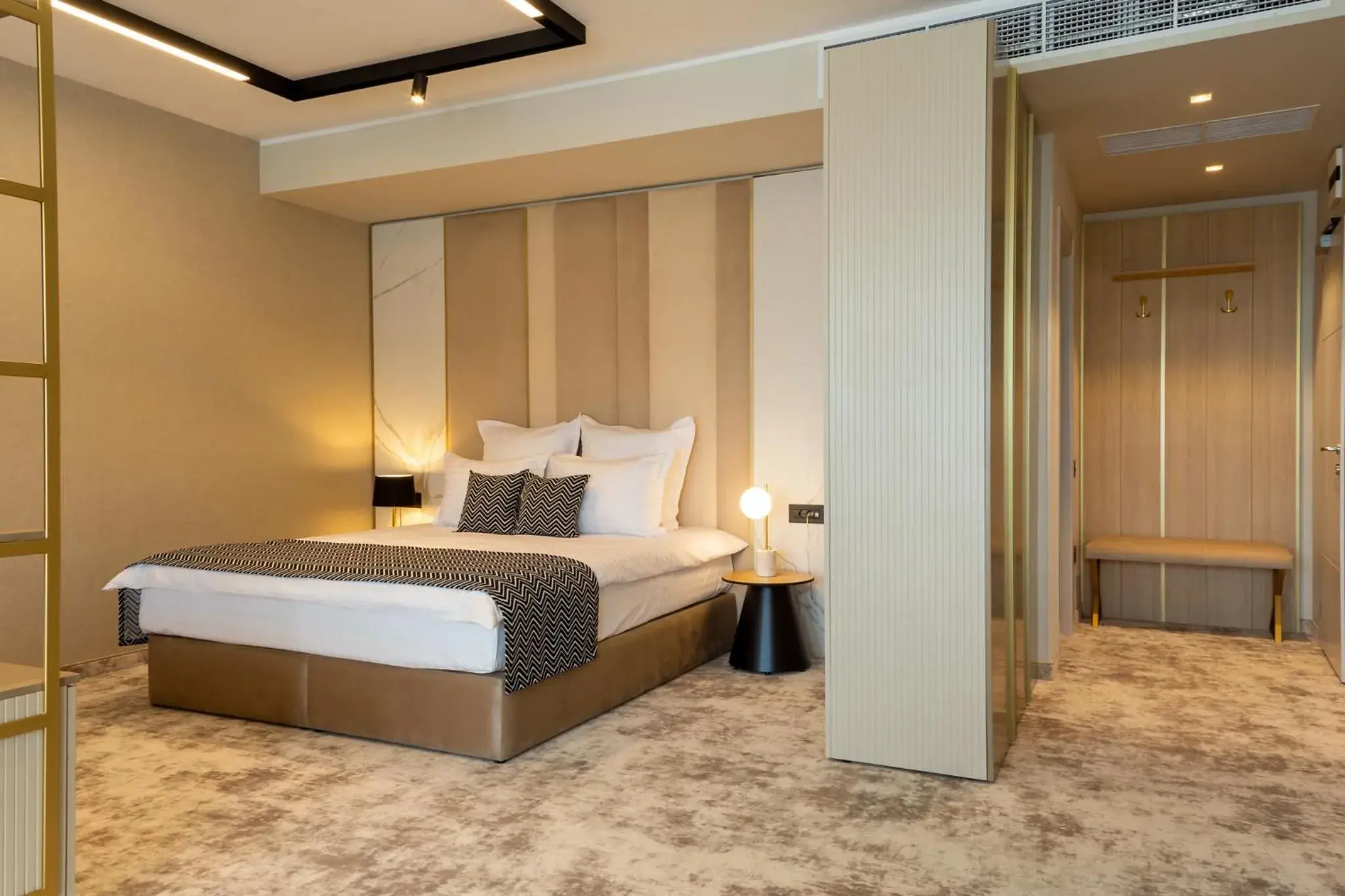 Bed in Hotel Lupa by Bueno Bed in Hotel Lupa by Bueno