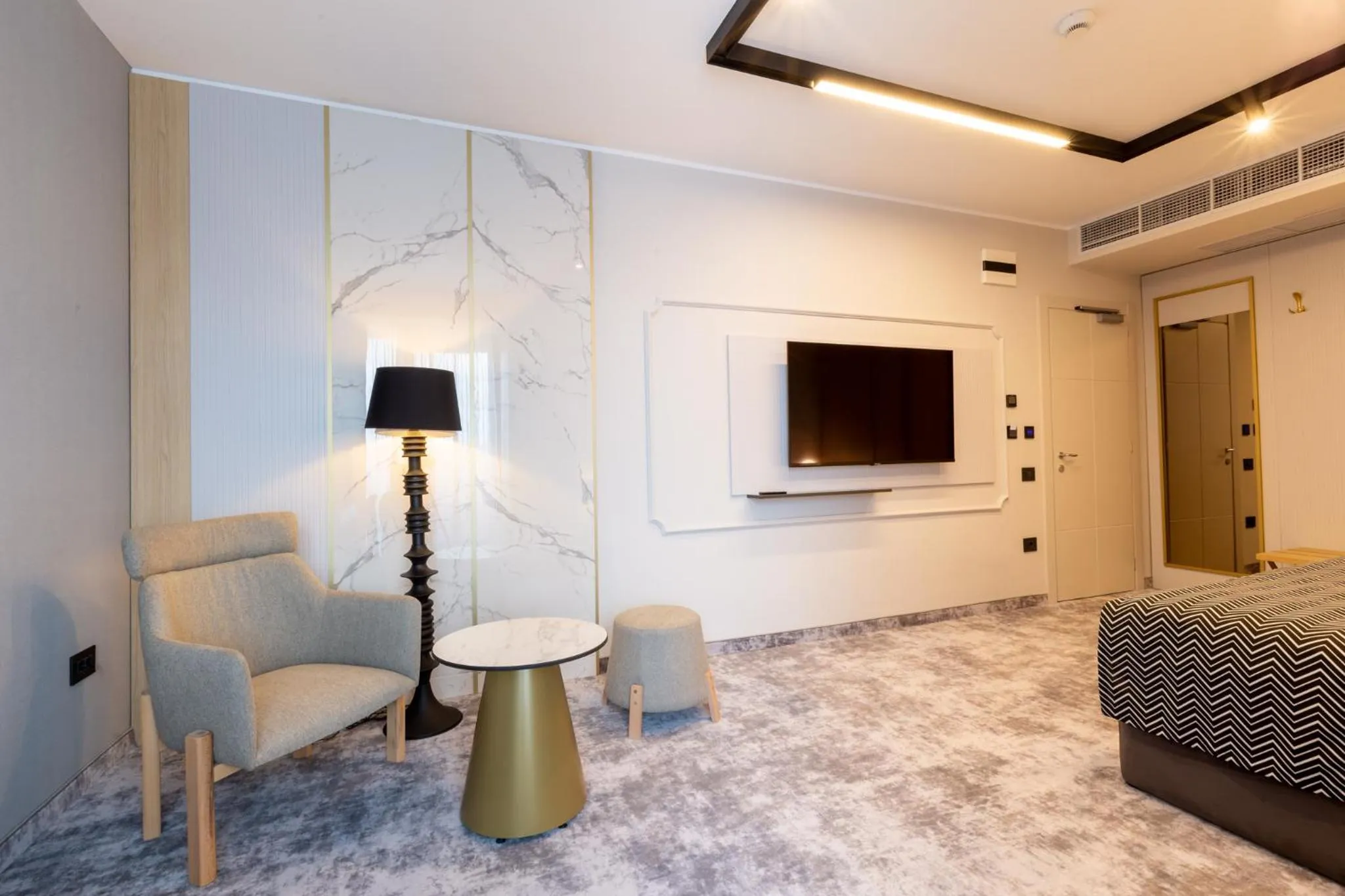 Bed in Hotel Lupa by Bueno