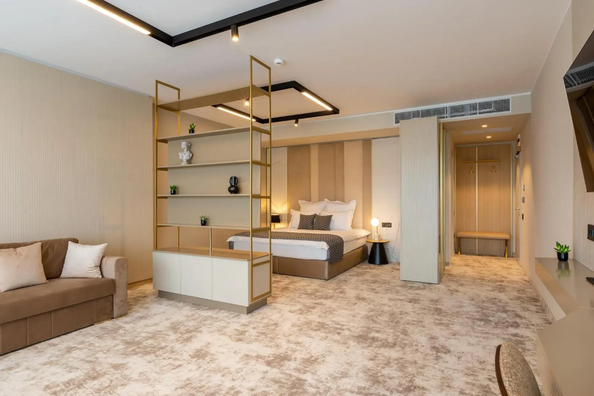 Bed in Hotel Lupa by Bueno Bed in Hotel Lupa by Bueno