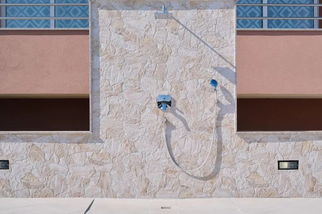 Shower in Villa Radun near Split
