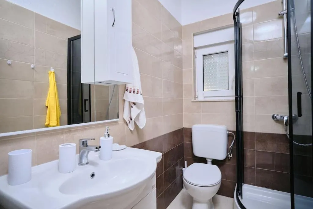 Shower in Villa Radun near Split