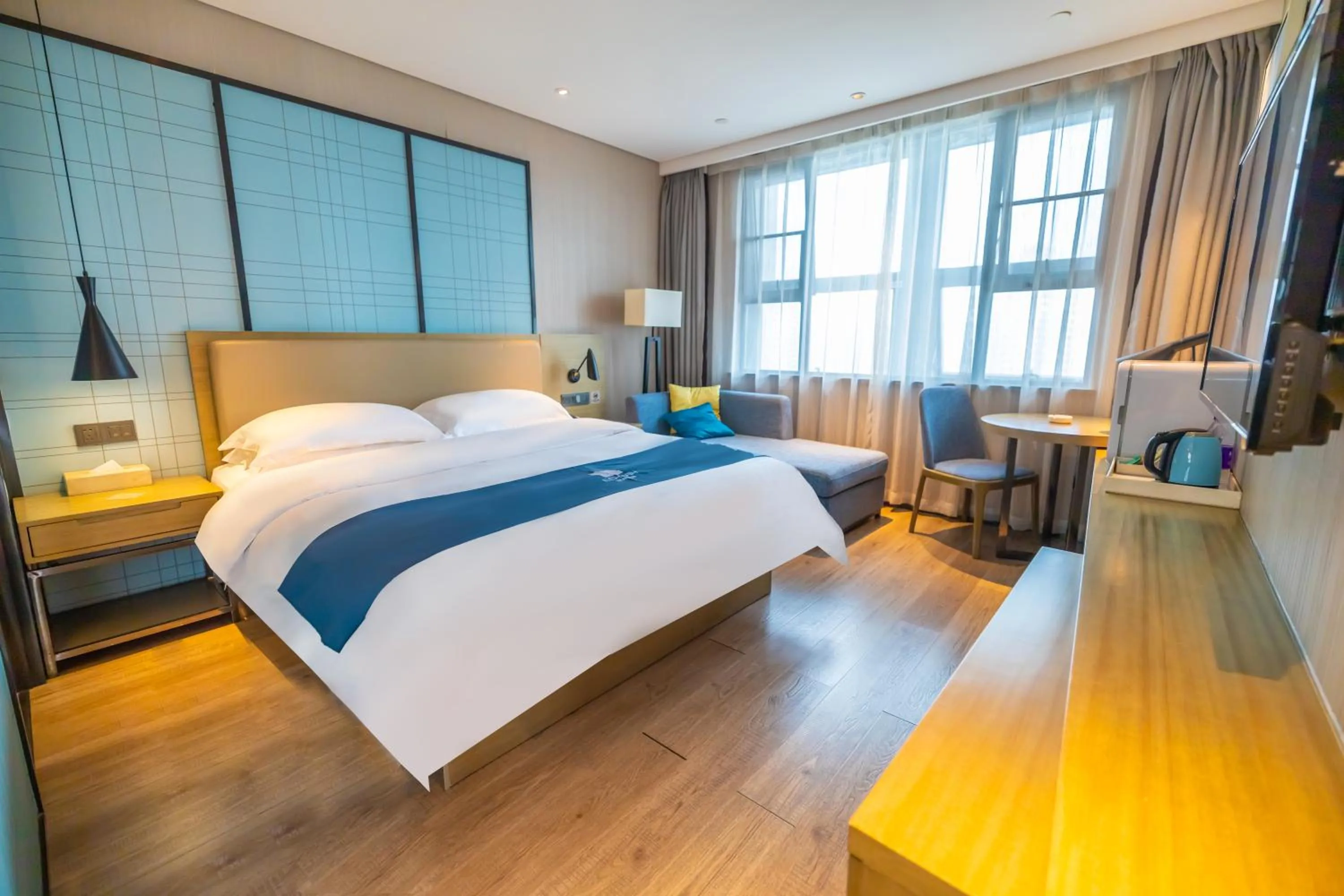 Photo of the whole room in Echarm Hotel Qingyuan Shunying Guangbai Branch