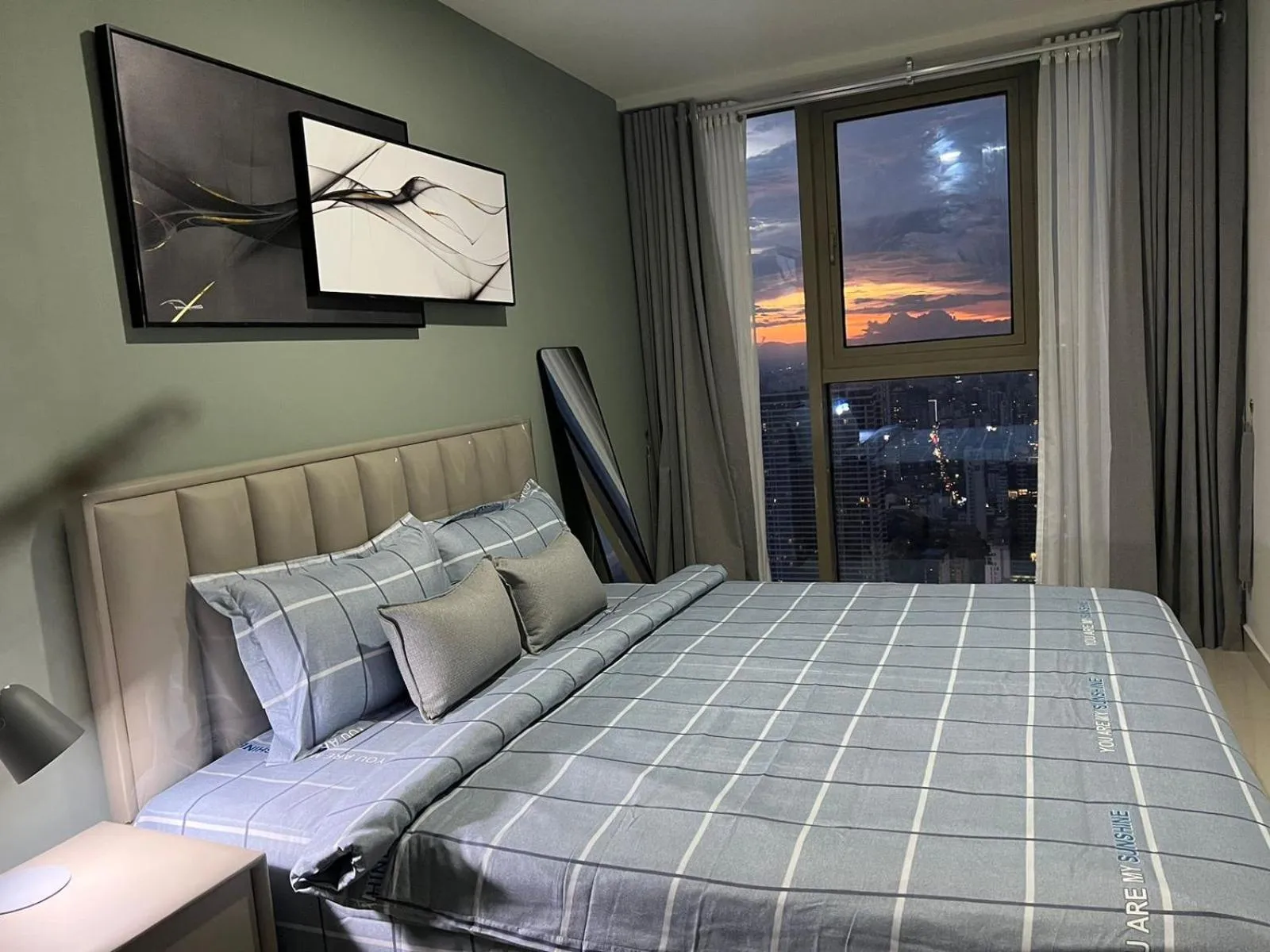 Bed in The PeAk Residence, Multi-Apartment by Emma