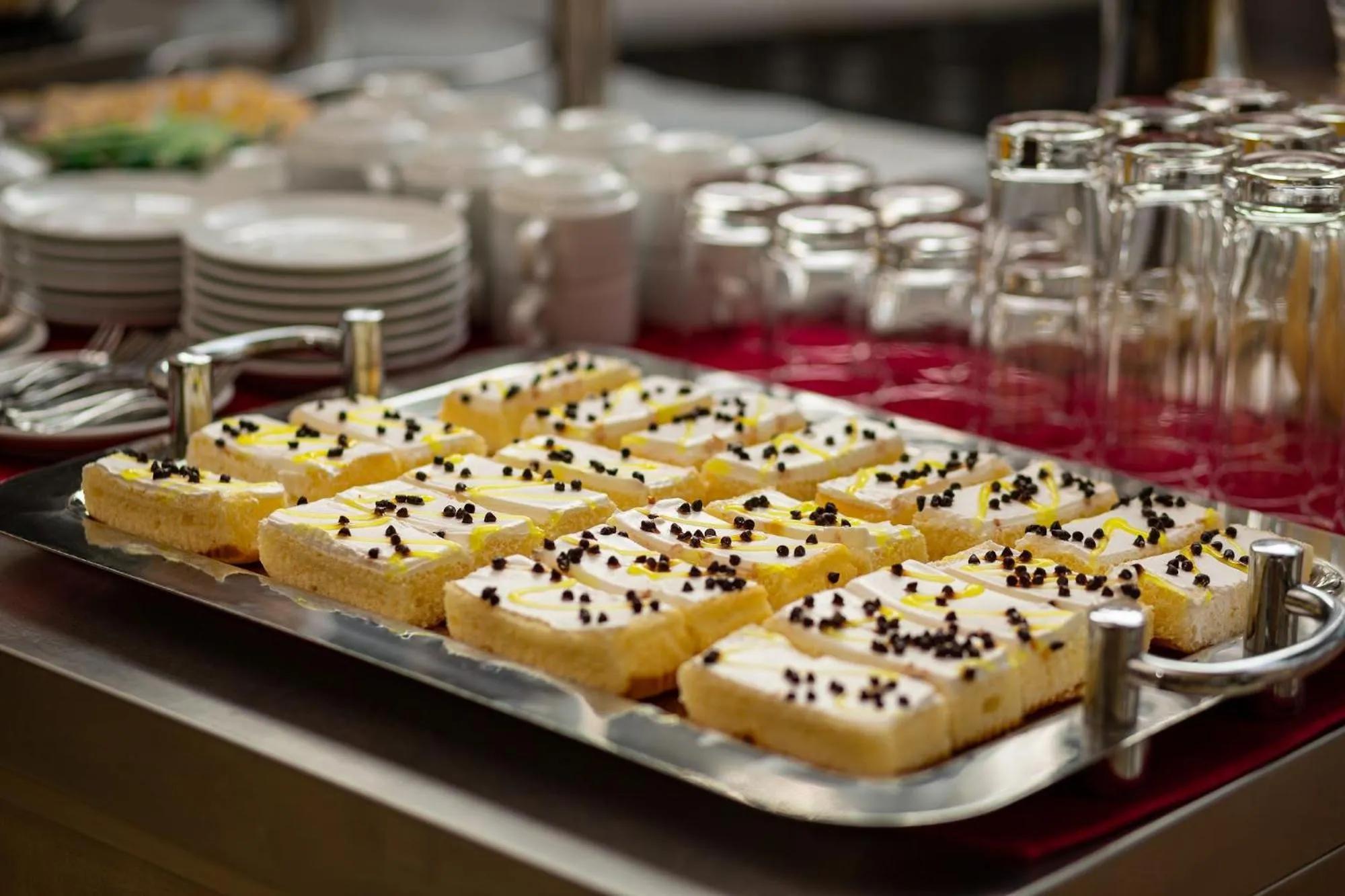 Buffet breakfast in Sapa Praha Hotel