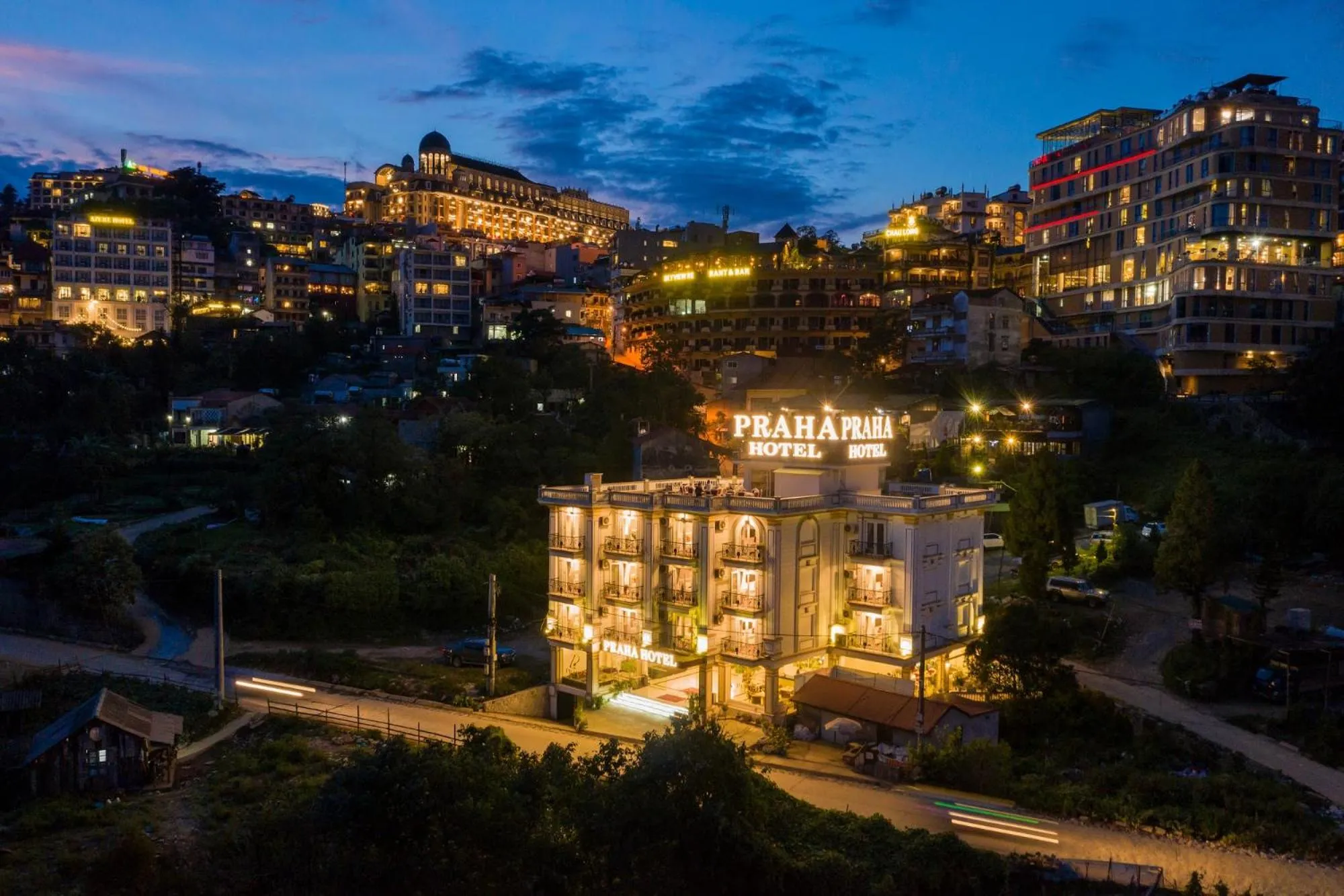 Property building in Sapa Praha Hotel