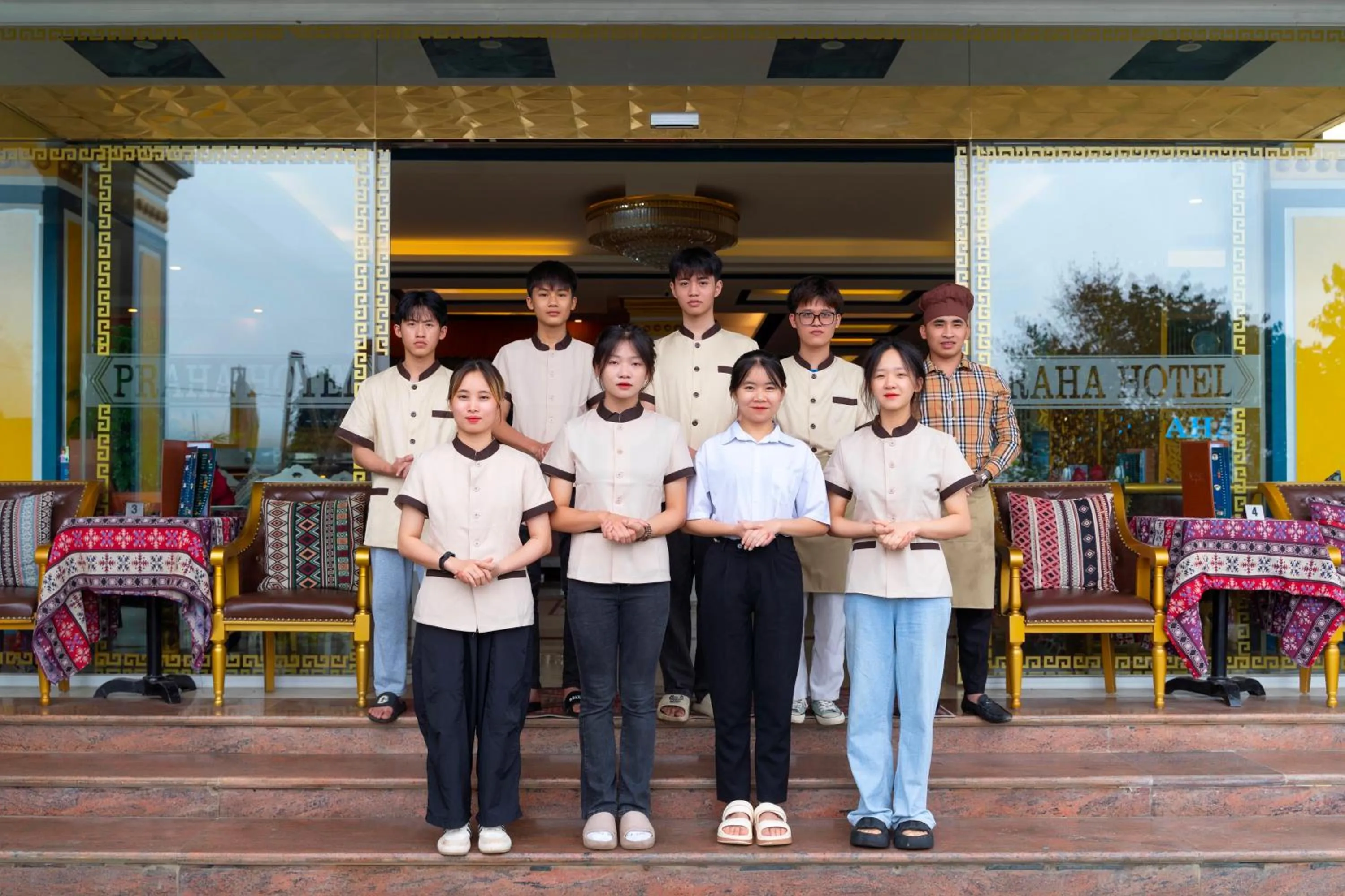 Staff in Sapa Praha Hotel