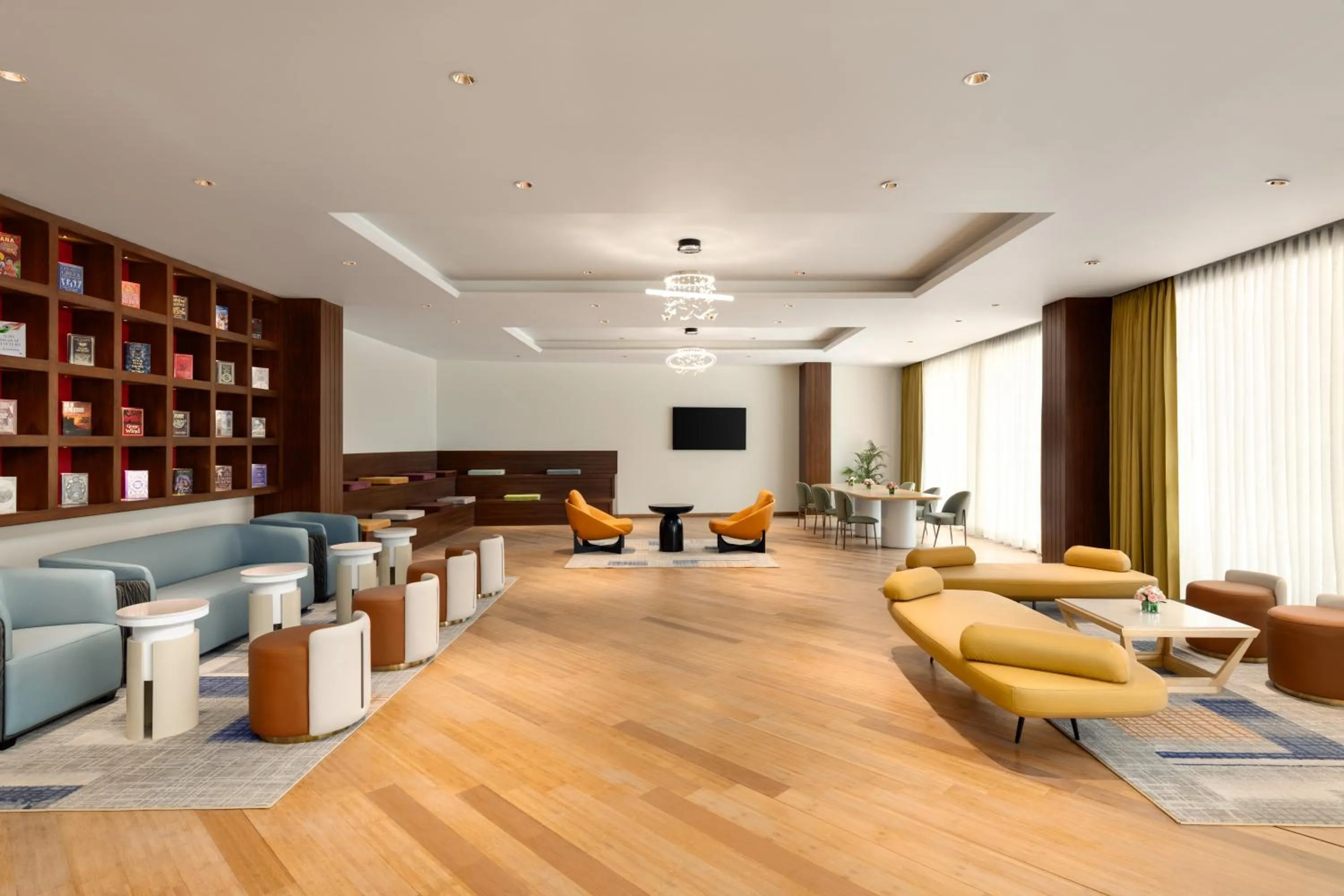 Lobby or reception in Ramada Encore by Wyndham Udaipur Roopnagar