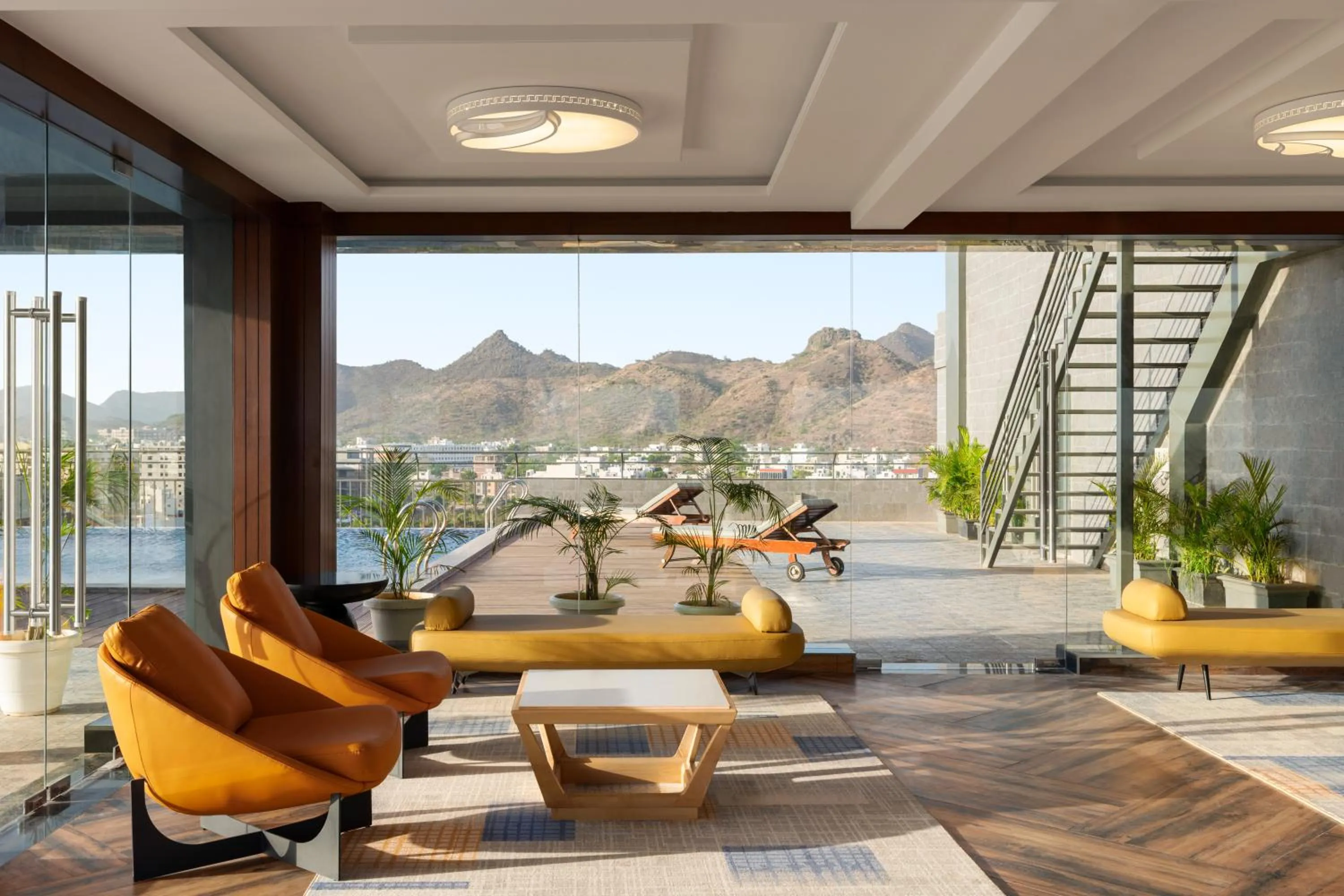 Restaurant/places to eat in Ramada Encore by Wyndham Udaipur Roopnagar