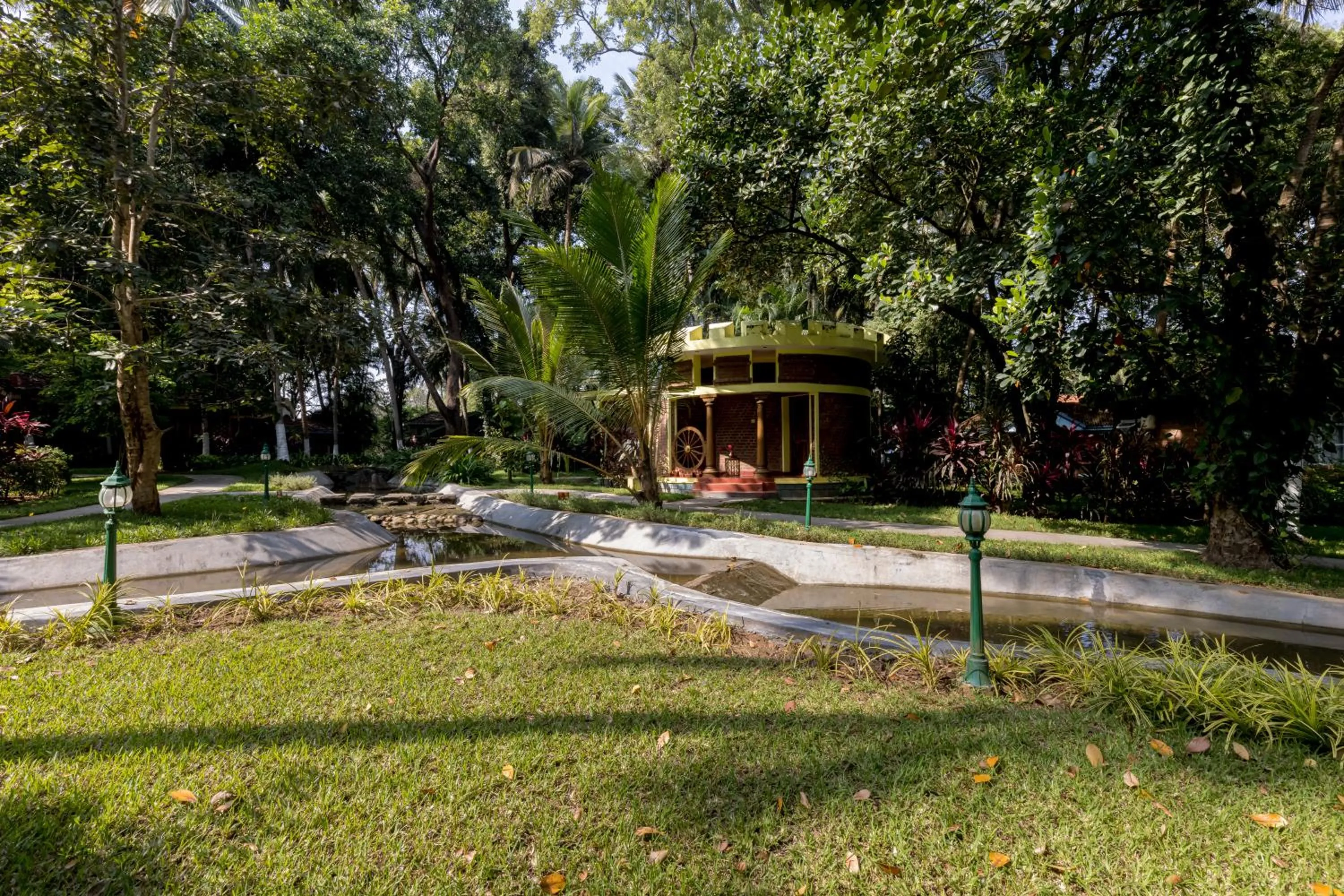 Garden in Kairali - The Ayurvedic Healing Village