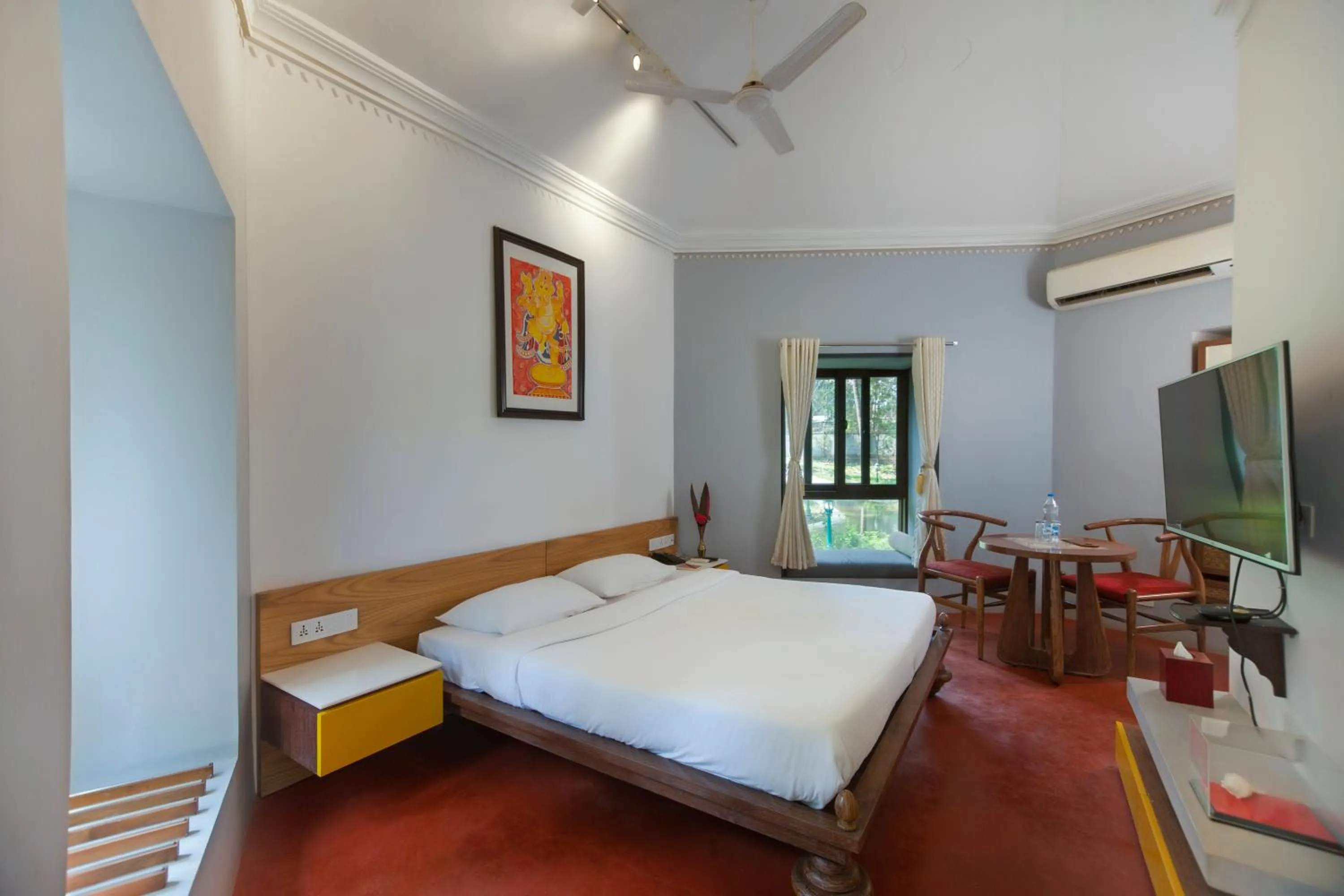 Bedroom, Bed in Kairali - The Ayurvedic Healing Village